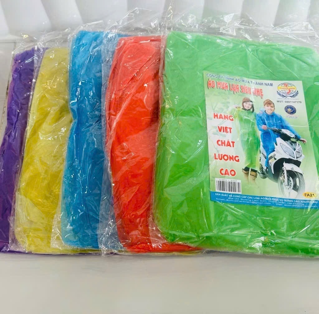 Áo Mưa Bọc Loại Mỏng