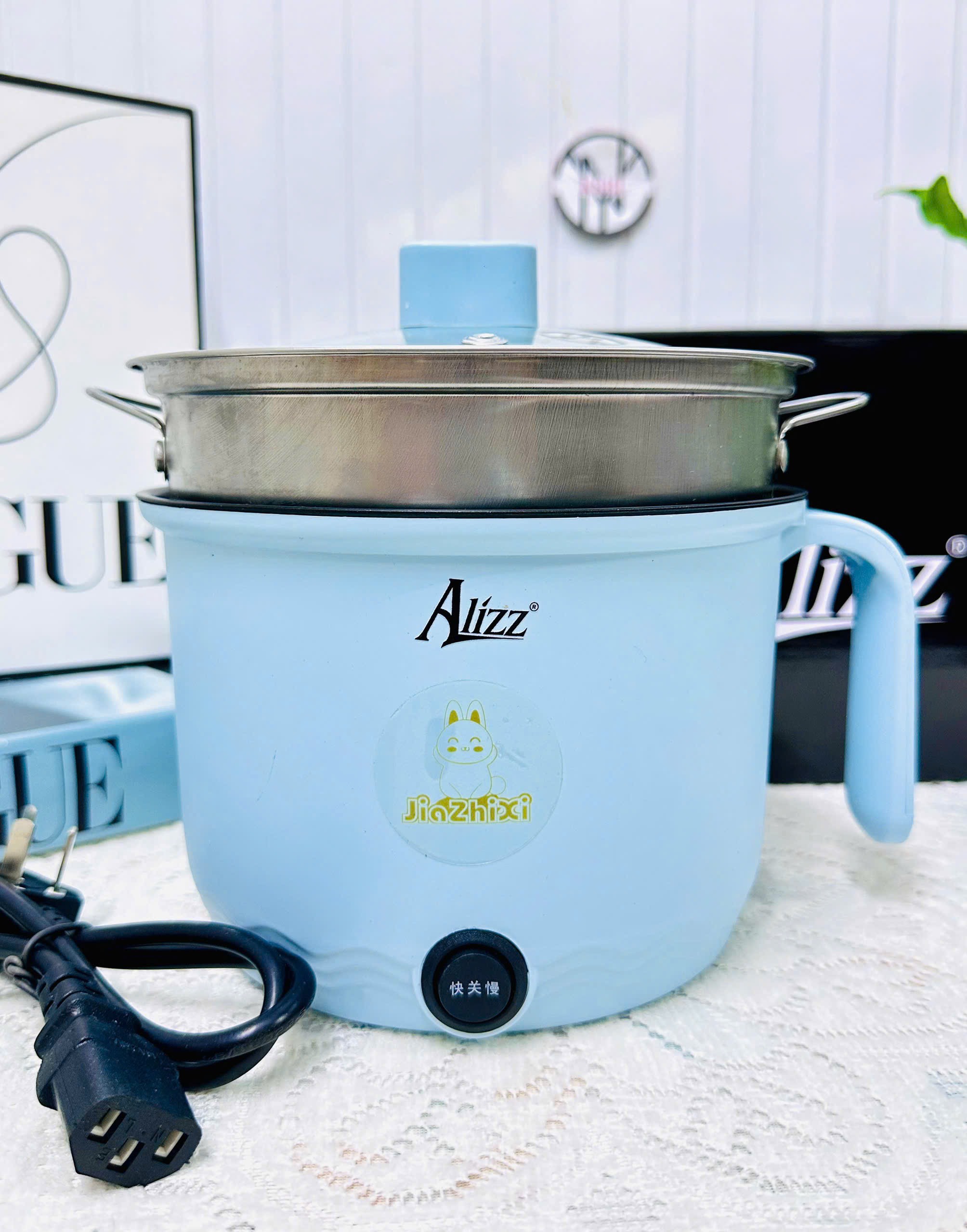 Nồi hấp đa năng có lồng hấp ALIZZ AL-14493 Chính Hãng (14)