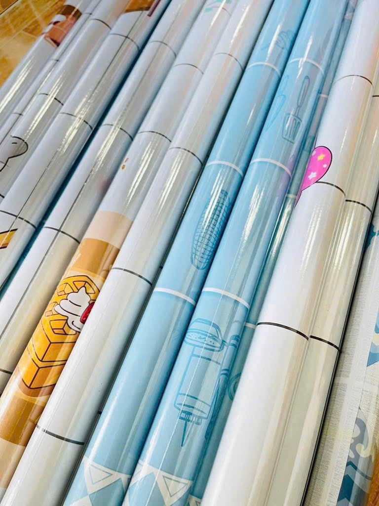 Decal Dán Tường Dán Bếp Chống Dầu Mỡ 60x100cm (1)