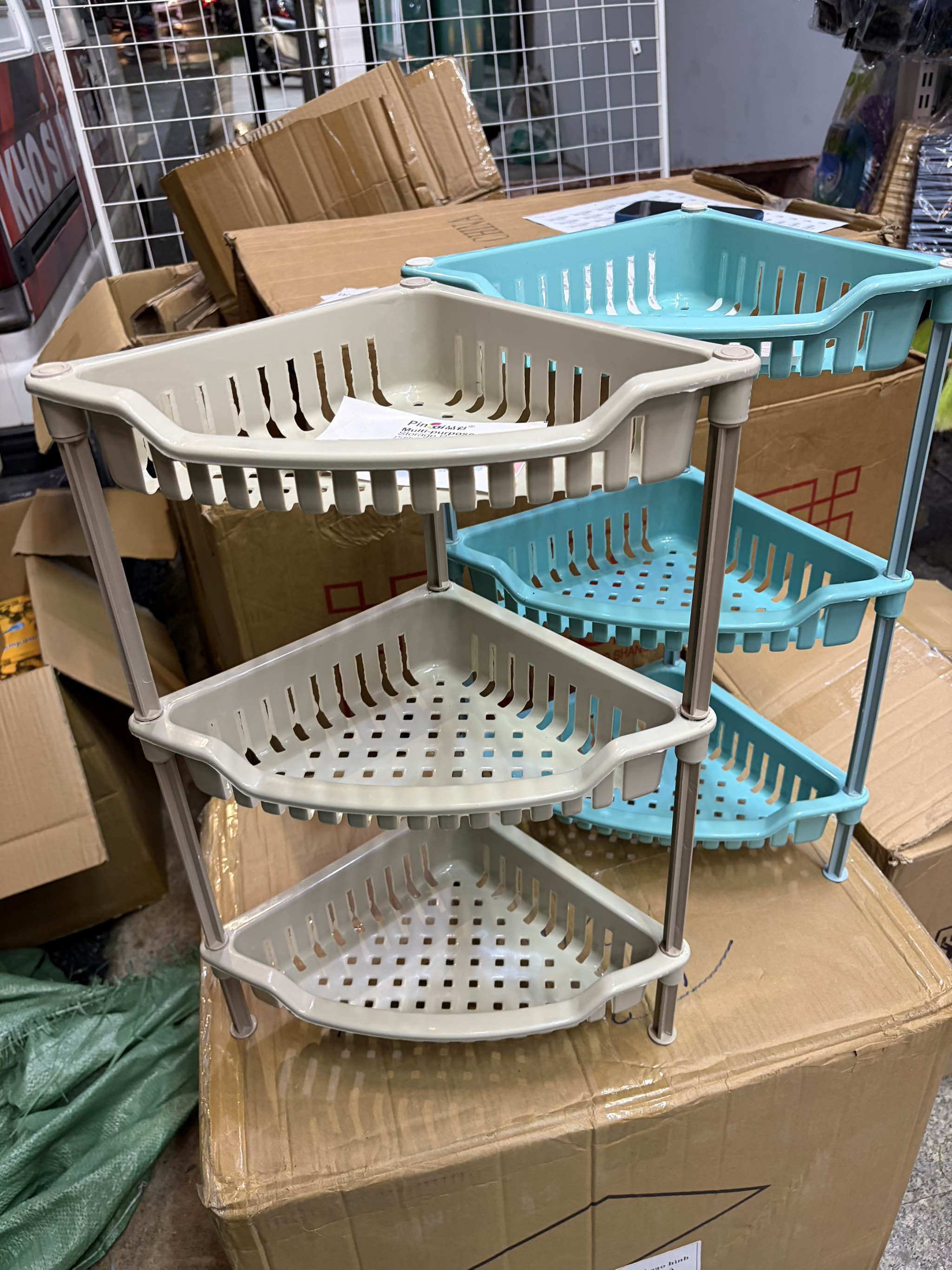 KỆ GÓC 3 TẦNG KIỂU VIỆT NHẬT (3)