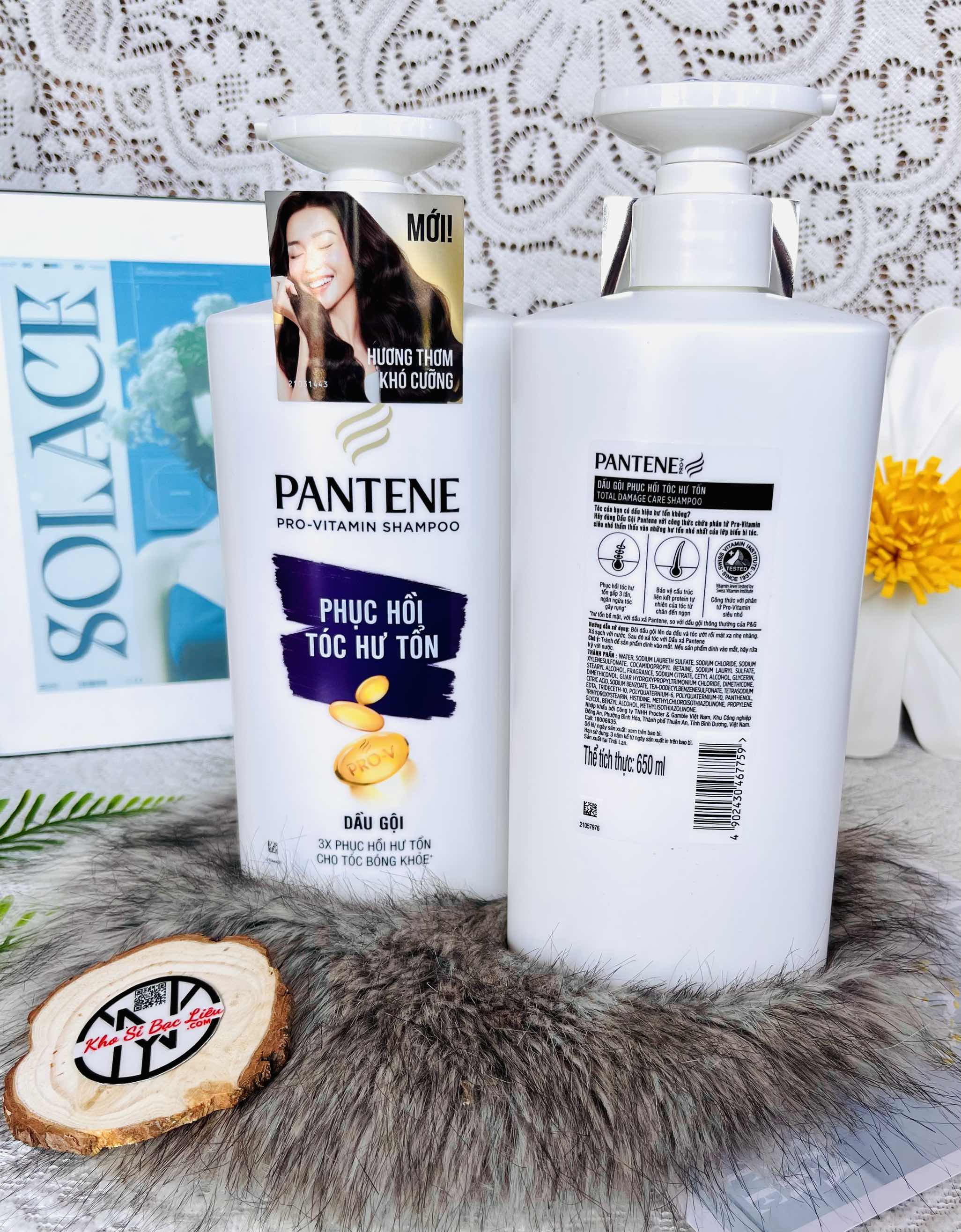 CHAI DẦU XẢ -GỘI PANTENE 650ml CHÍNH HÃNG (5)