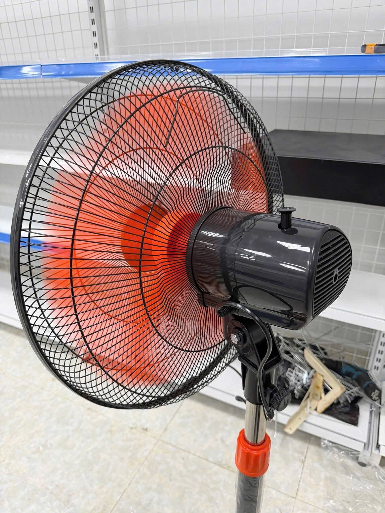 QUẠT CÔNG NGHIỆP ĐỨNG SENKO 5 CÁNH 65W BẢO HÀNH 2 NĂM SIZE 43cm Mã 1807 (30) '