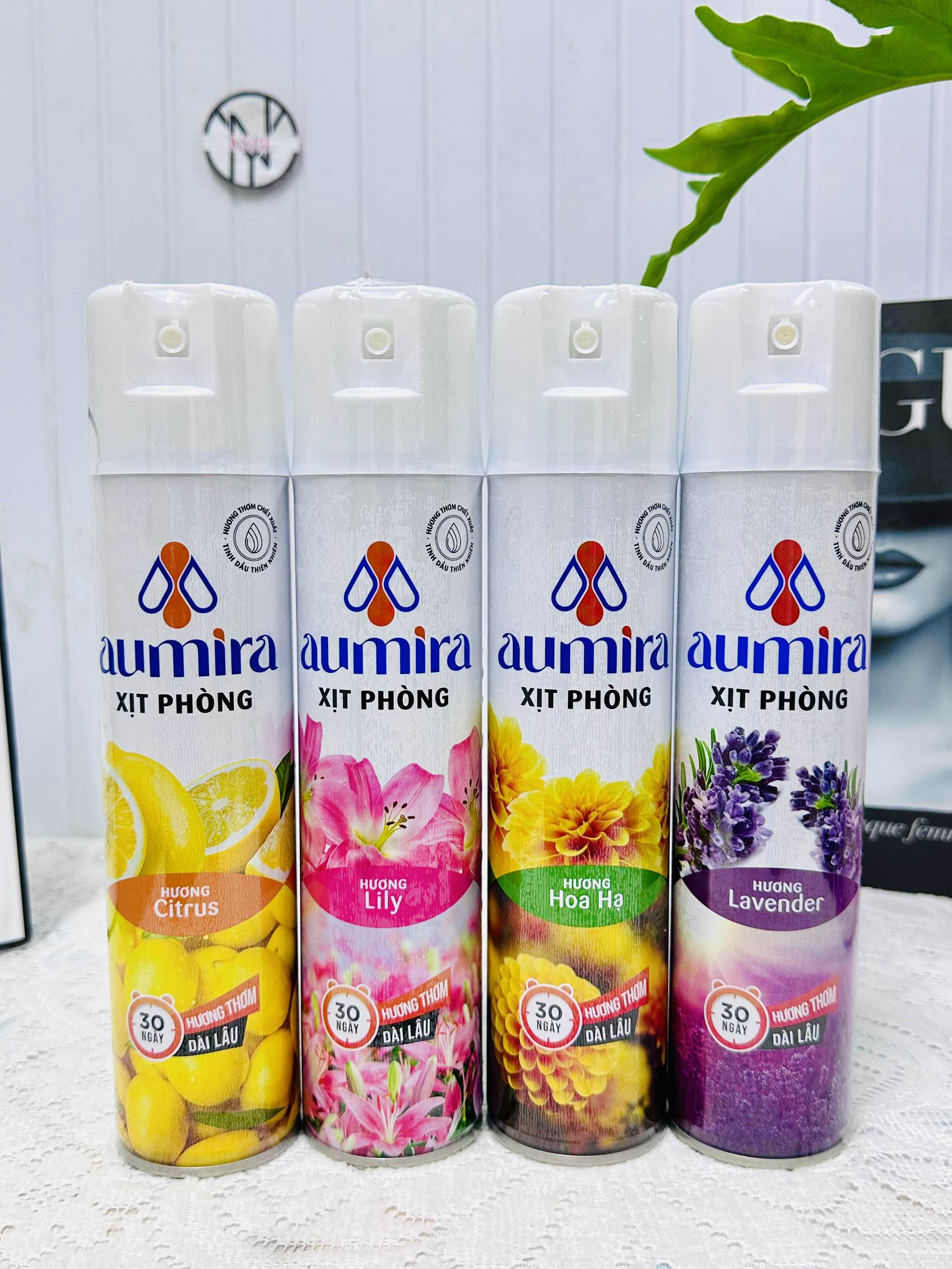 CHAI XỊT THƠM PHÒNG AUMIRA 280ml CHÍNH HÃNG X-CLEEN