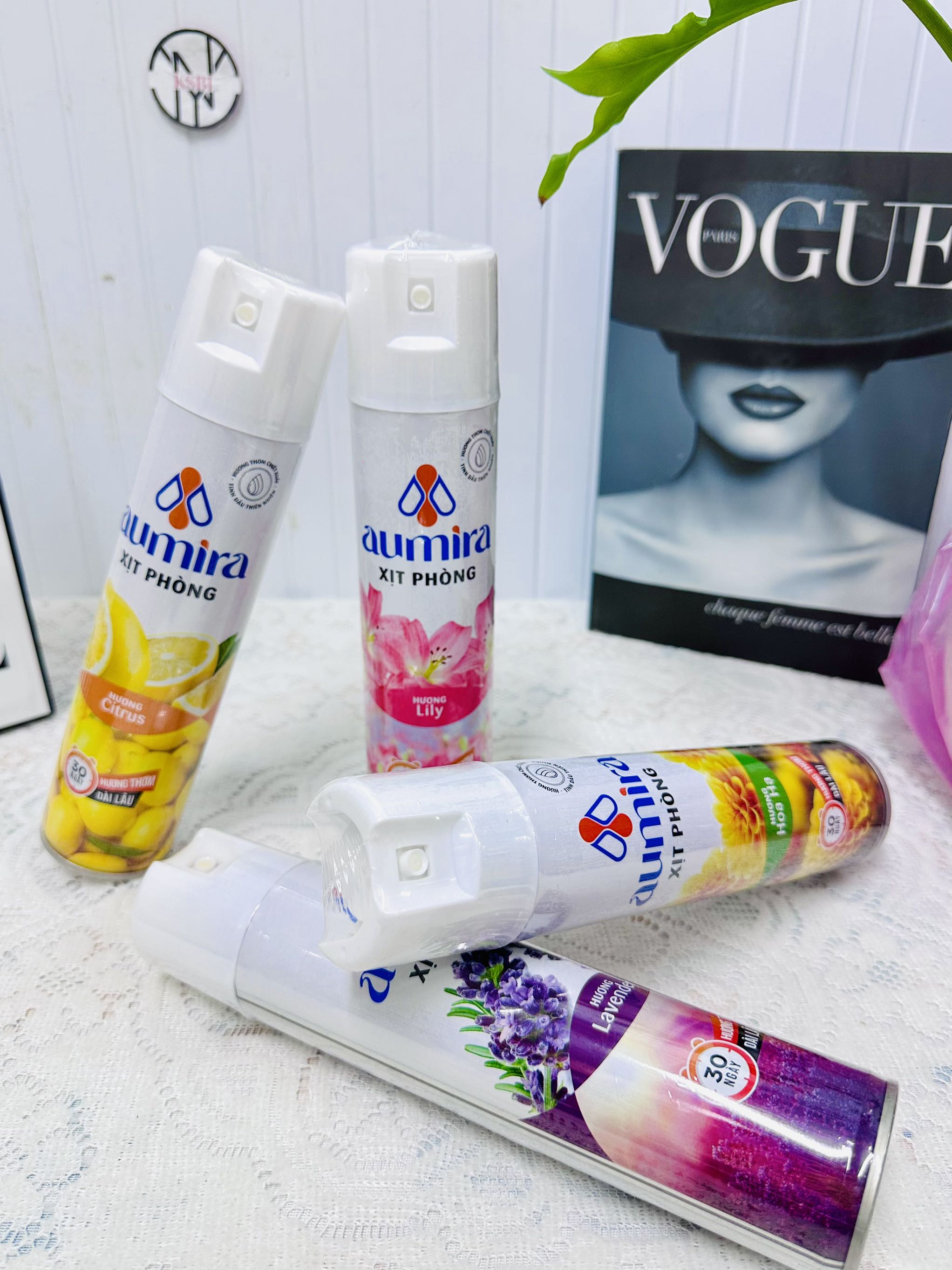 CHAI XỊT THƠM PHÒNG AUMIRA 280ml CHÍNH HÃNG X-CLEEN