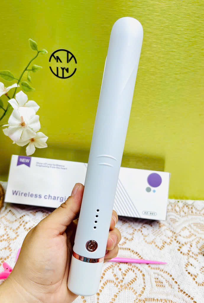 Máy Uốn Duỗi Tóc Không Dây Dùng Pin (15)
