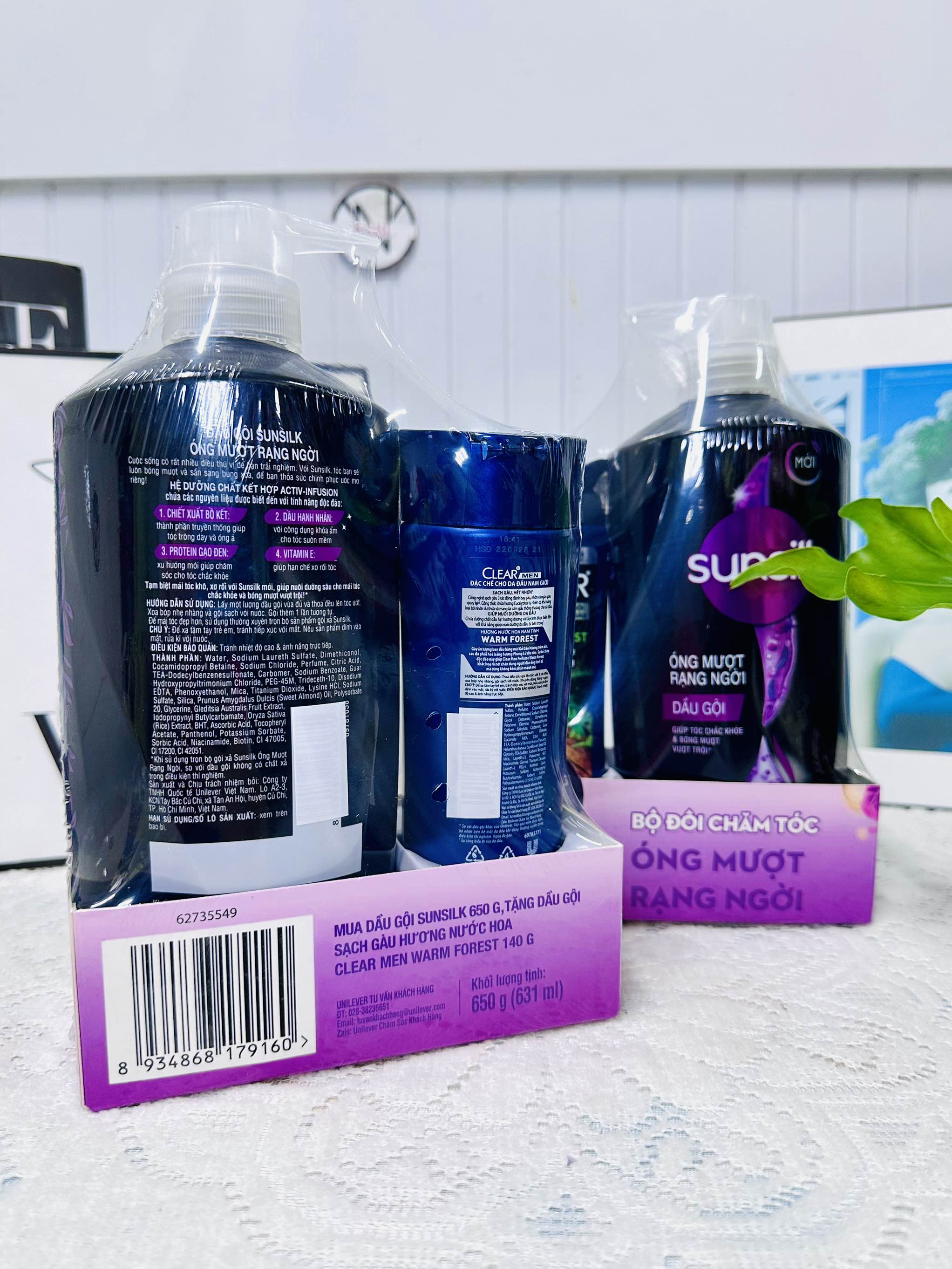 CHAI DẦU GỘI SUNSILK 650g ÓNG MƯỢT RẠNG NGỜI - MƯỢT DIỆU KÌ CHÍNH HÃNG - Tặng Kèm 1 Clear Men ( Ko áp dụng cho giảm 10%)