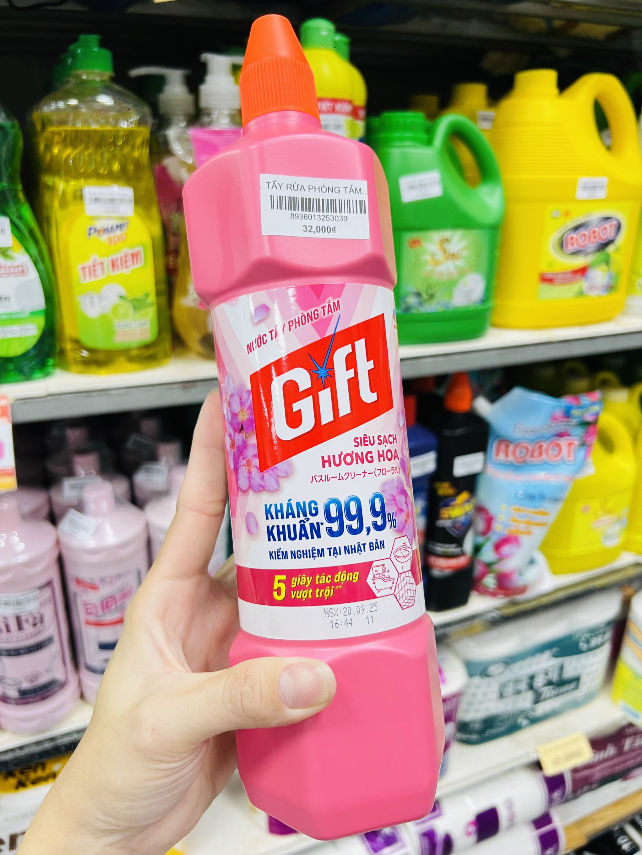 TẨY RỬA PHÒNG TẮM GIFT CHÍNH HÃNG 900ml (2)