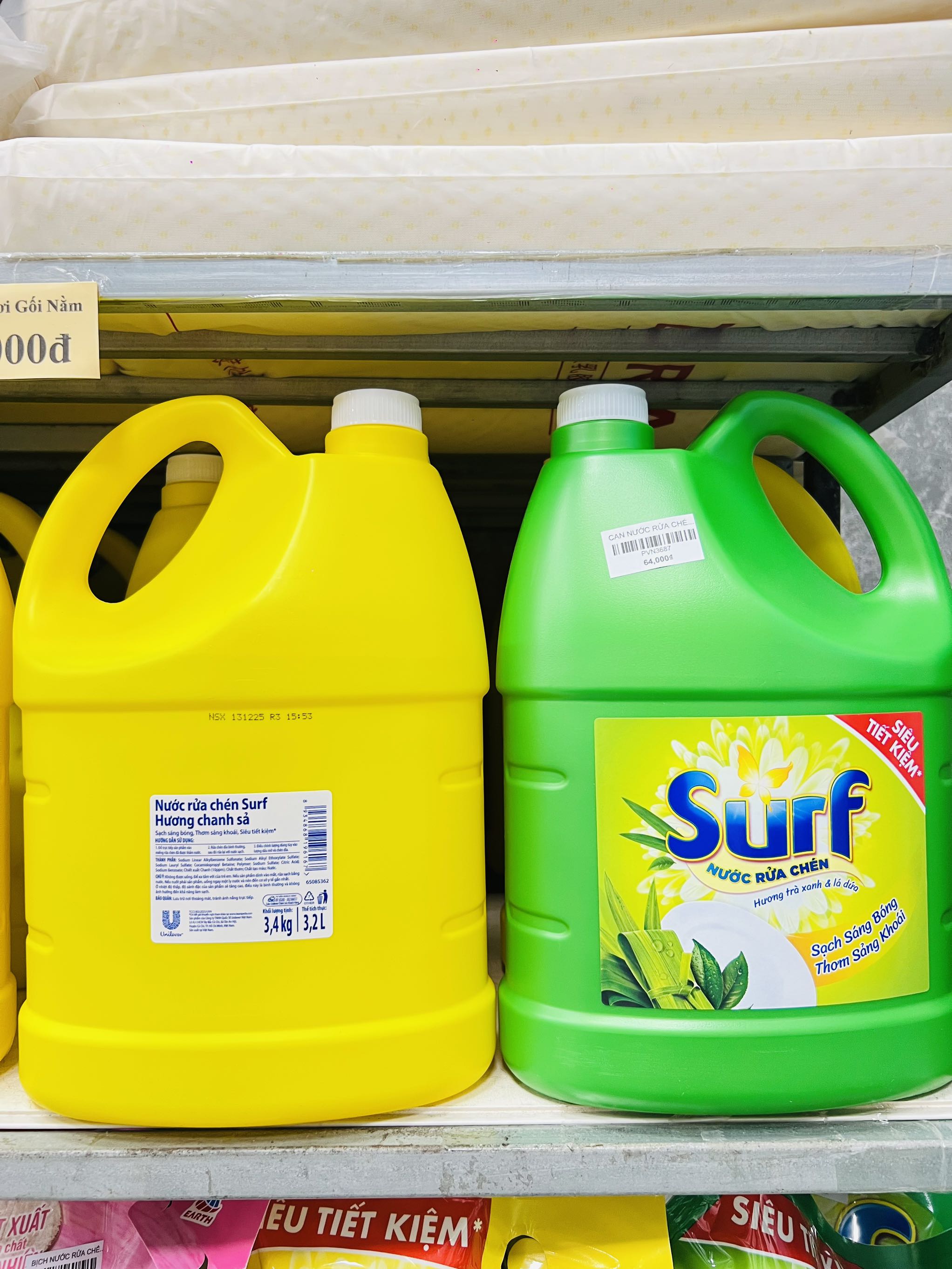 CAN NƯỚC RỬA CHÉN 3.4kg SURF CHÍNH HÃNG ( Ko áp dụng cho giảm 10%) (5) ‘