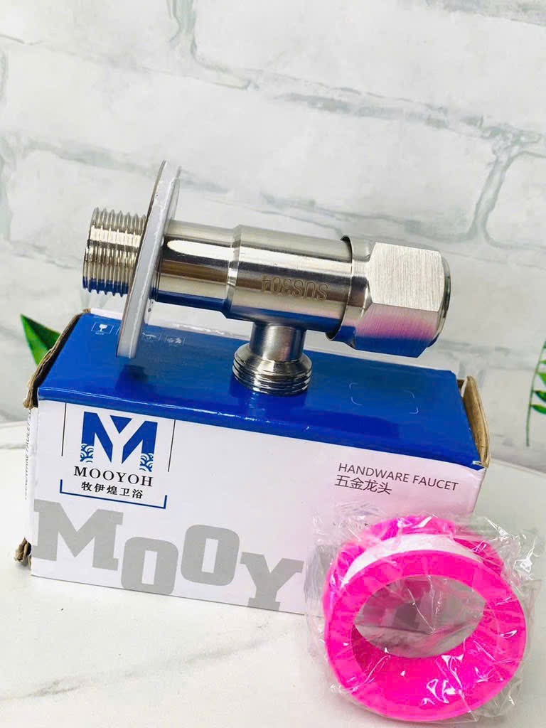 Đầu Chia Vòi Nước Inox 304 1 Ra 2 Có Nắp Đậy (4)