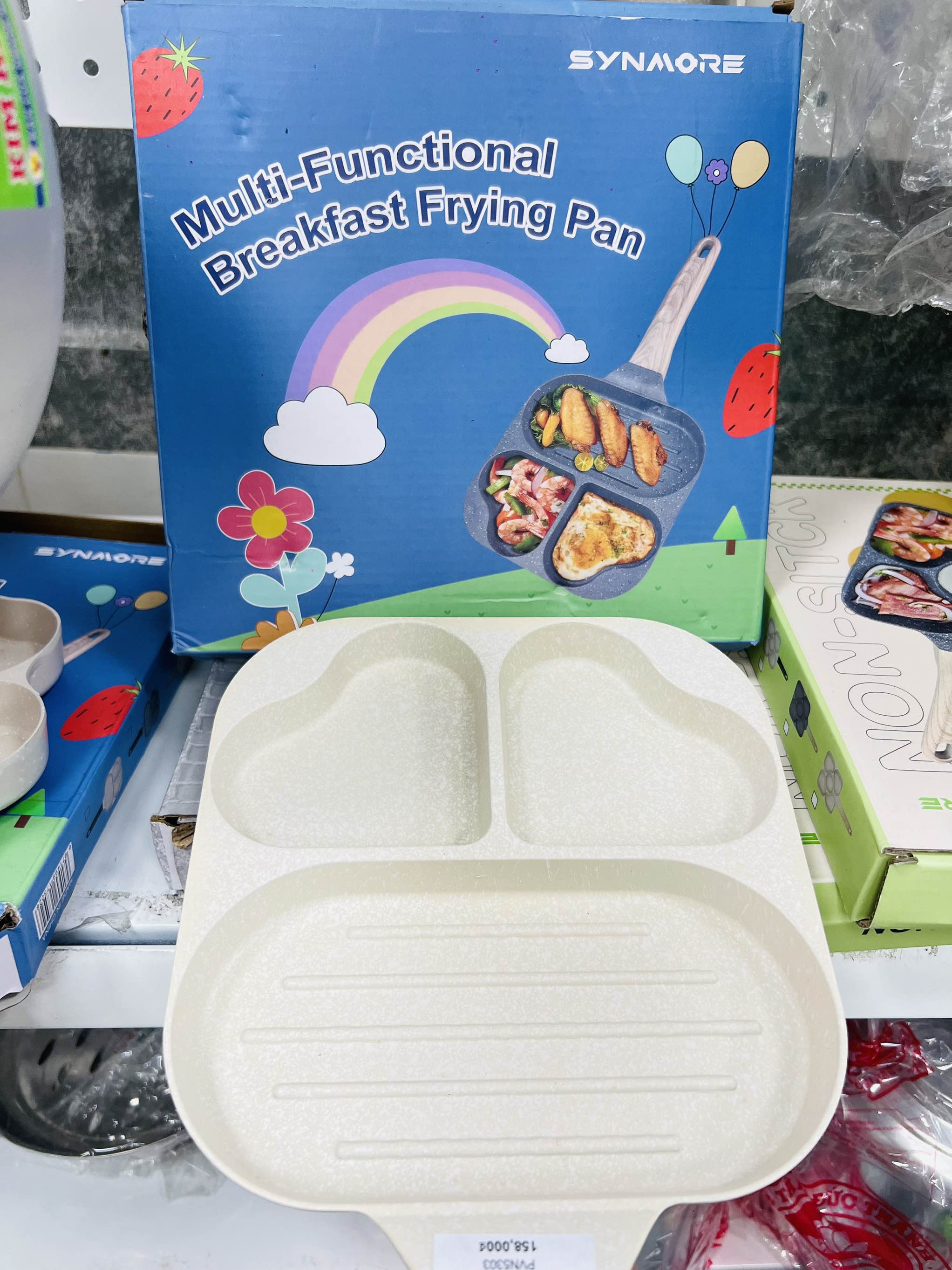 CHẢO CHỐNG DÍNH 3 NGĂN XỊN (14) '