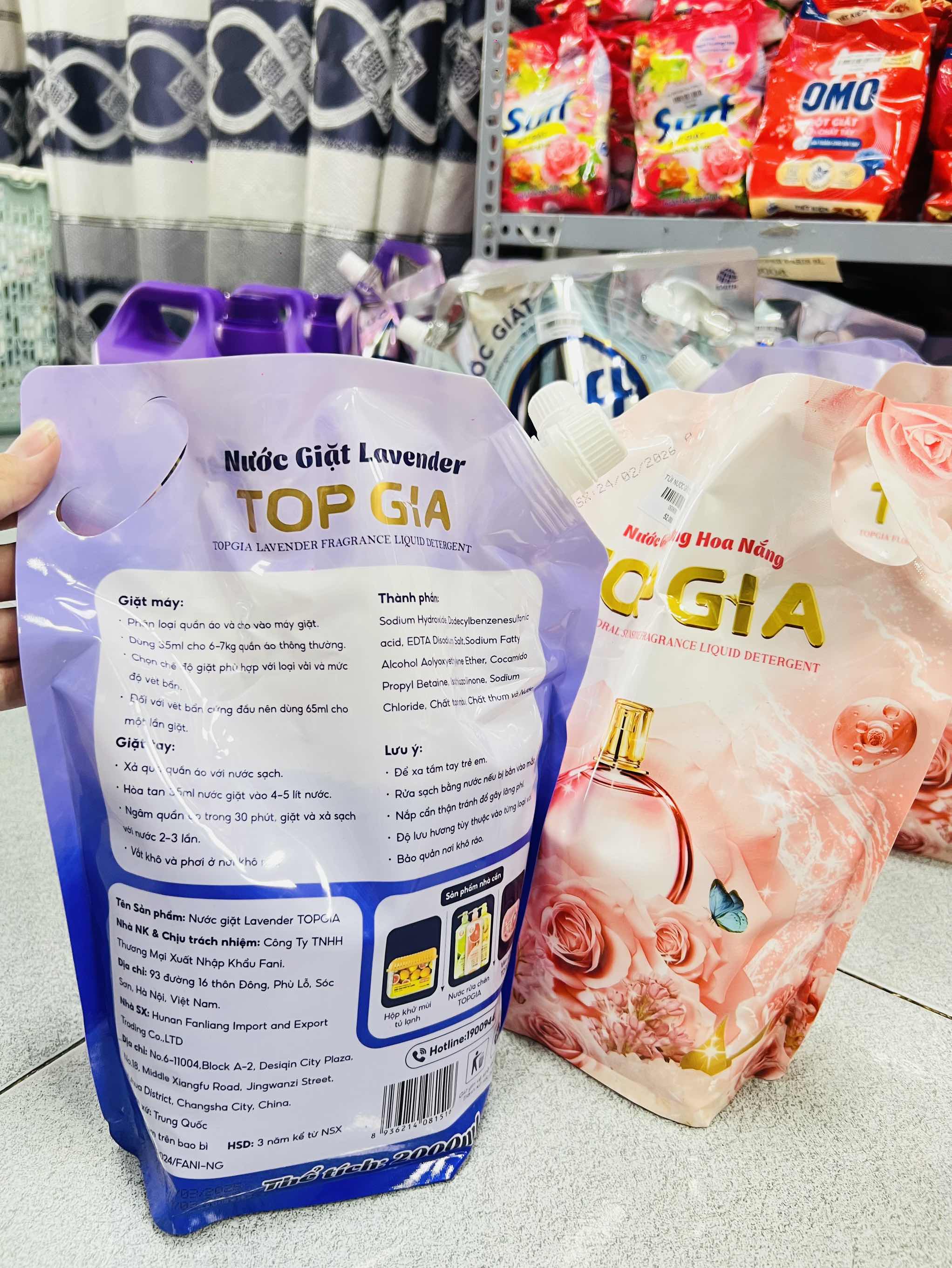 TÚI NƯỚC GIẶT XẢ TOPGIA LỚN 2L CHÍNH HÃNG (2)