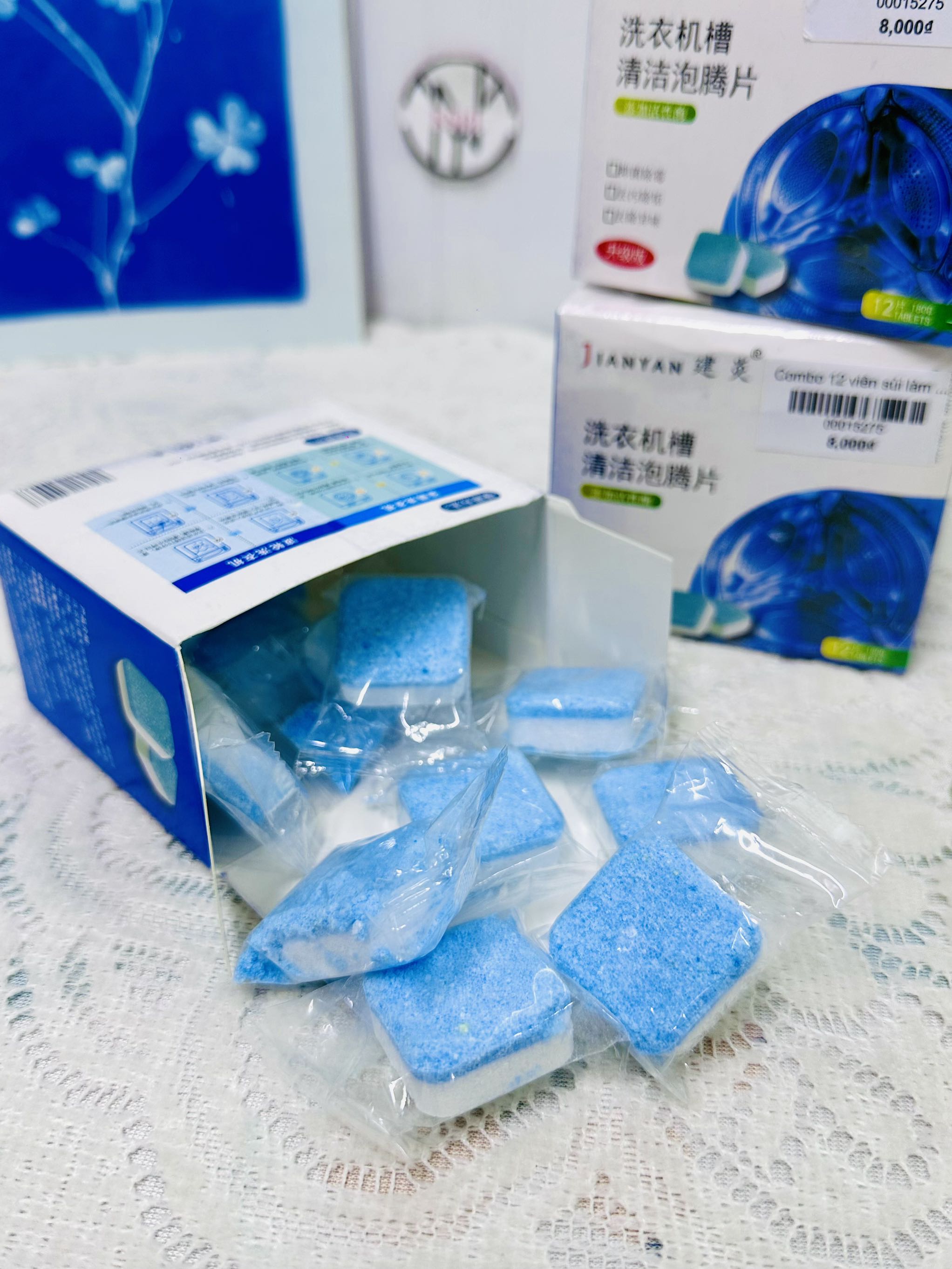 Combo 12 viên sủi làm sạch và khử mùi máy giặt (1)