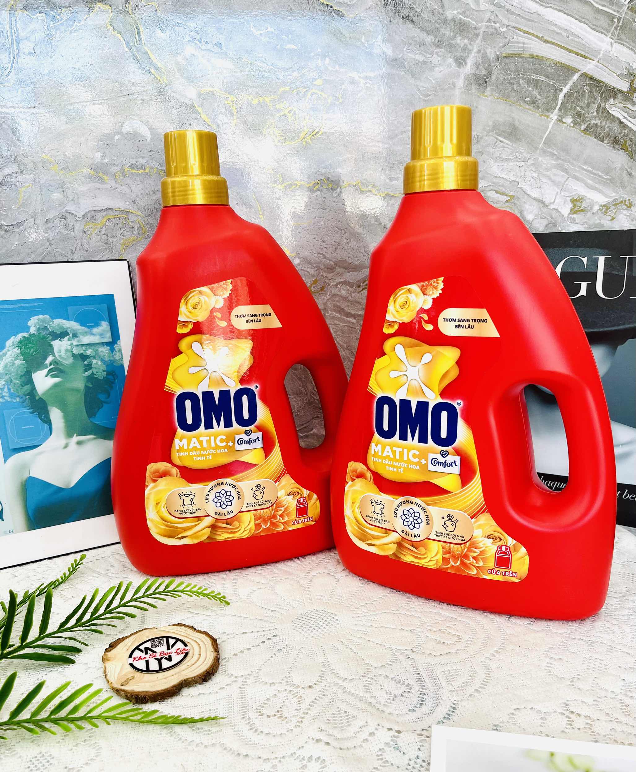 NƯỚC GIẶT OMO 2,6Kg TINH DẦU NƯỚC HOA TINH TẾ (Ko áp dụng giảm 10%)
