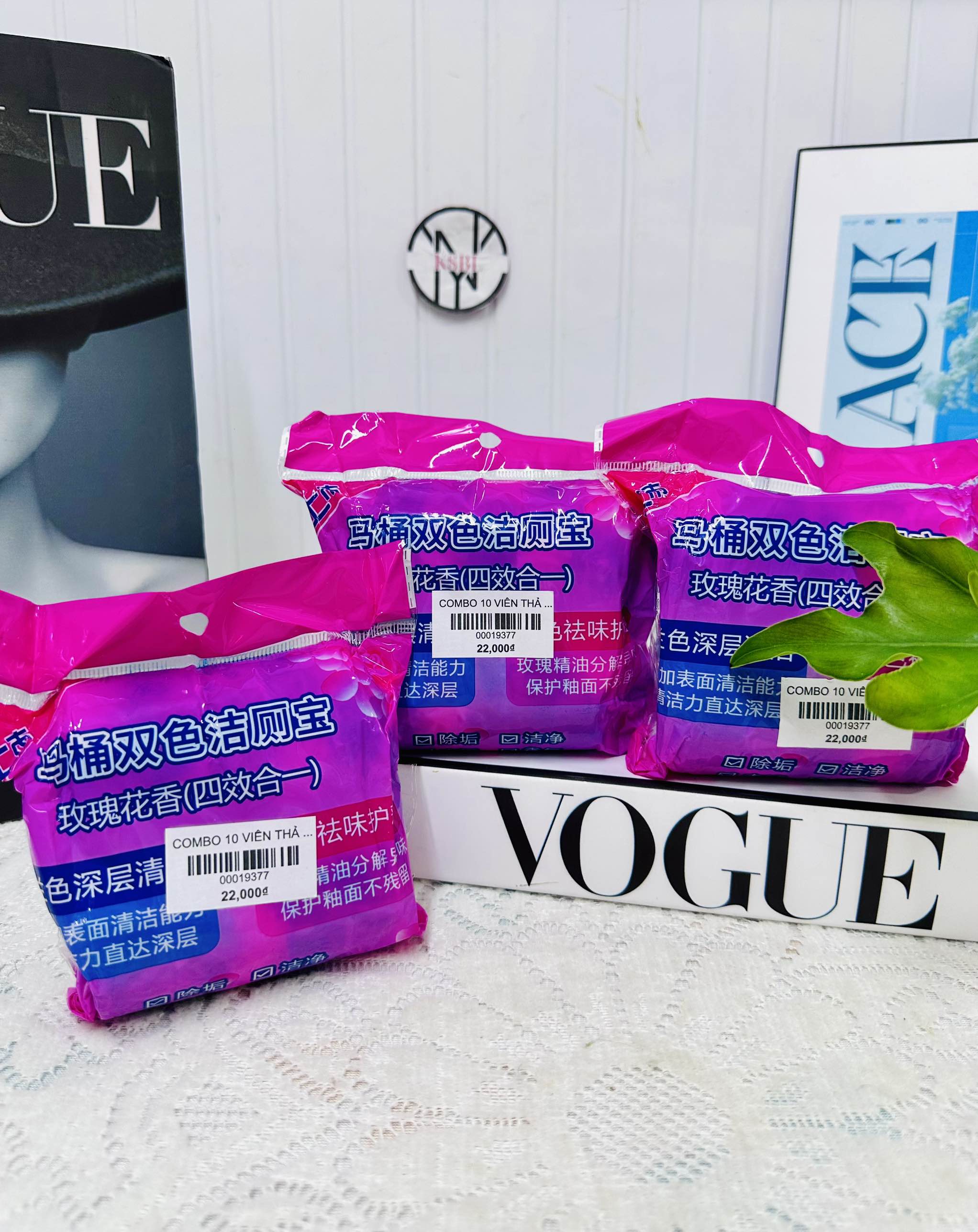 COMBO 10 VIÊN THẢ BỒN CẦU HỒNG NỘI ĐỊA