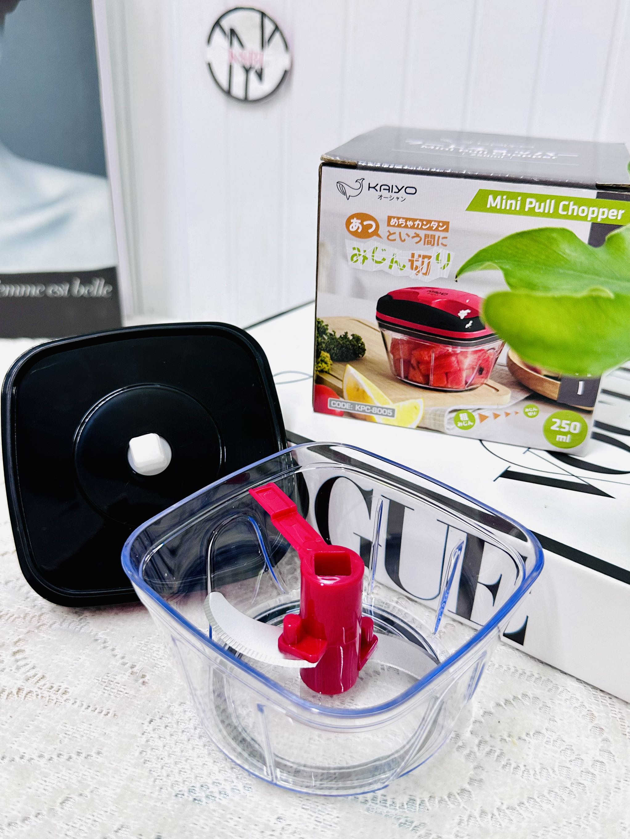 XAY TỎI KÉO TAY KAIYO 250ML XỊN (7)