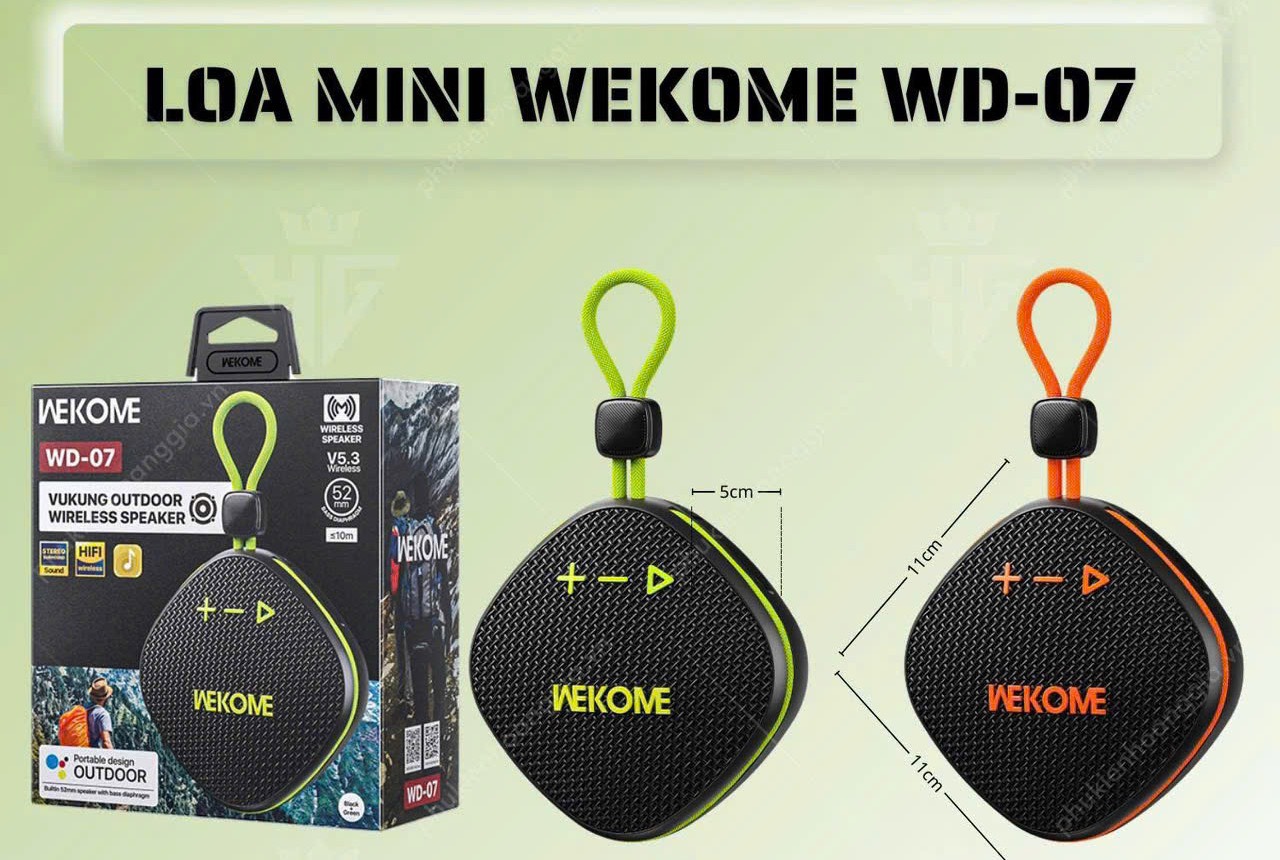 LOA BLUETOOTH MINI WEKOME - 07 CHÍNH HÃNG (14)