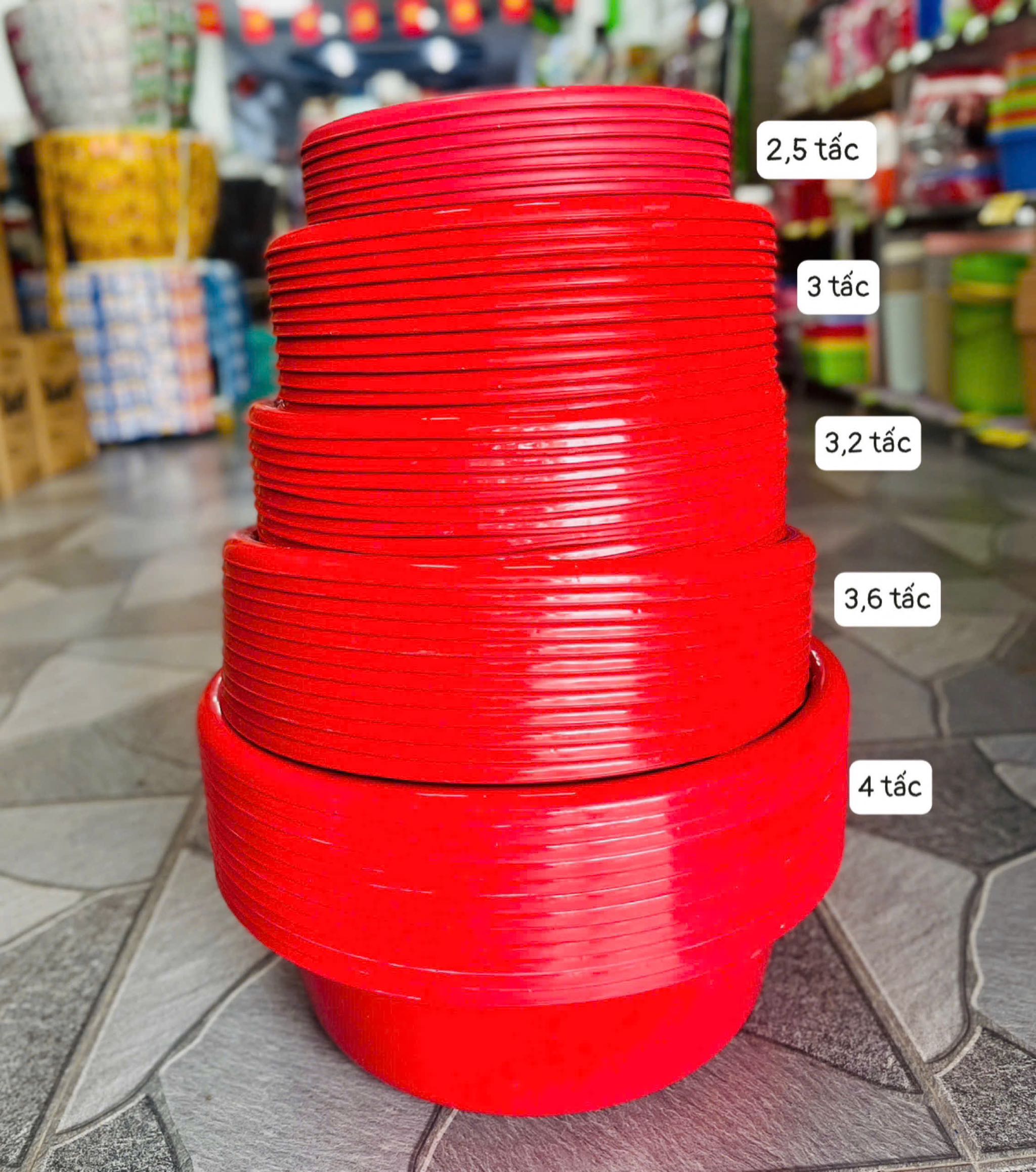 CHẬU THAU NHỰA OMO 2,5 TẤC