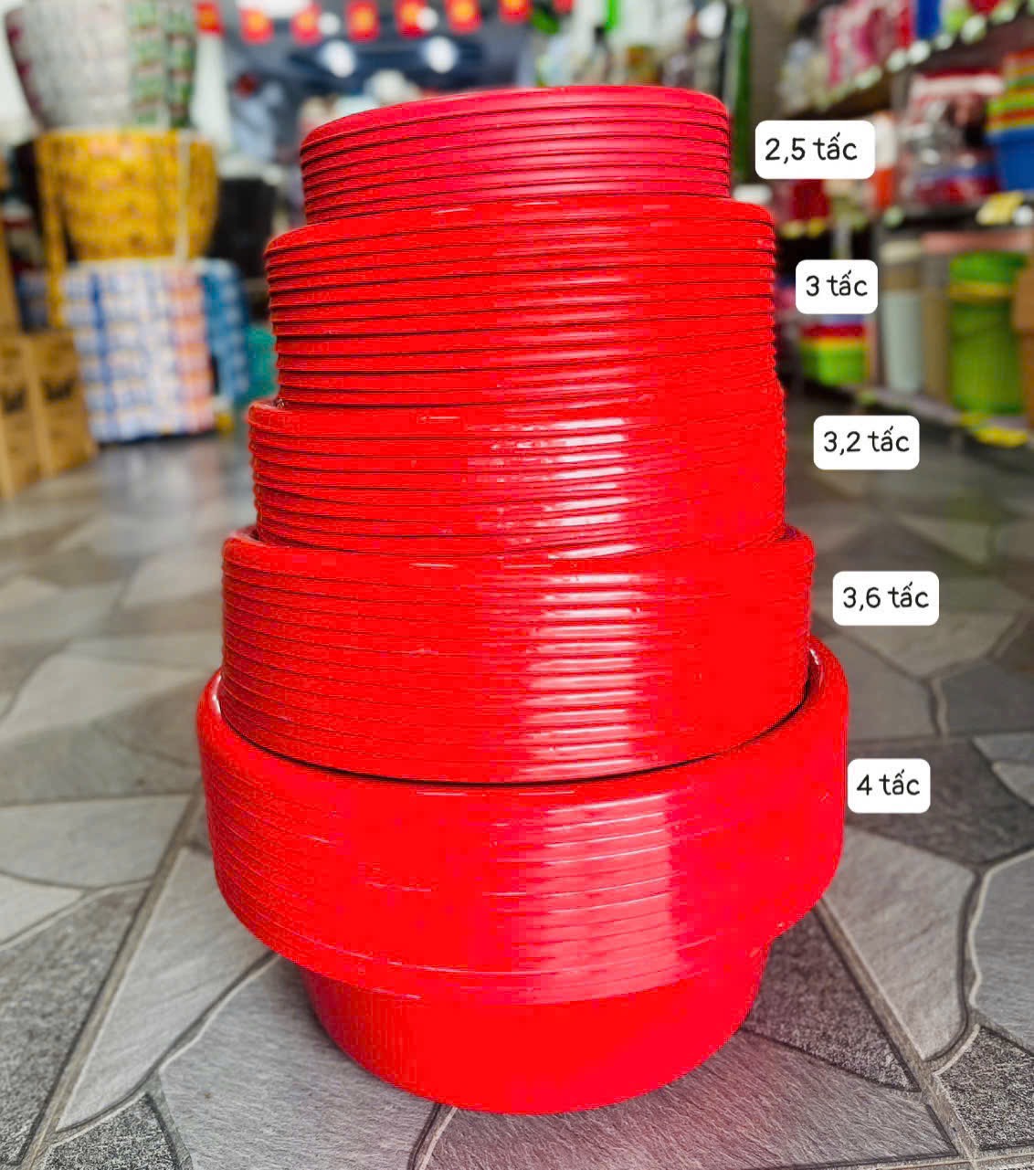 CHẬU THAU NHỰA OMO 3,6 TẤC