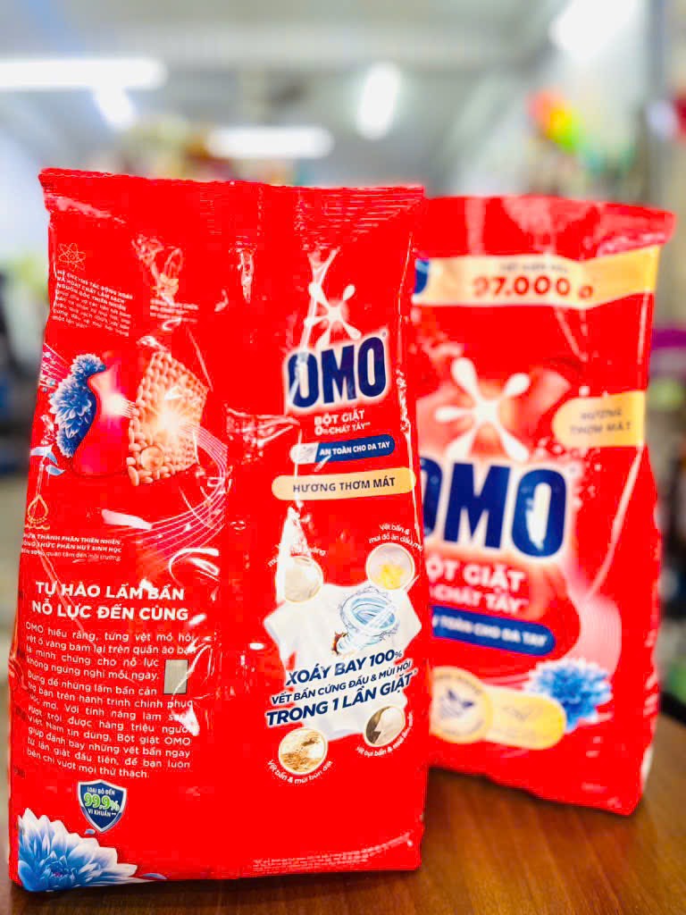 TÚI BỘT GIẶT OMO 2.9kg HƯƠNG THƠM MÁT CHÍNH HÃNG (6) '