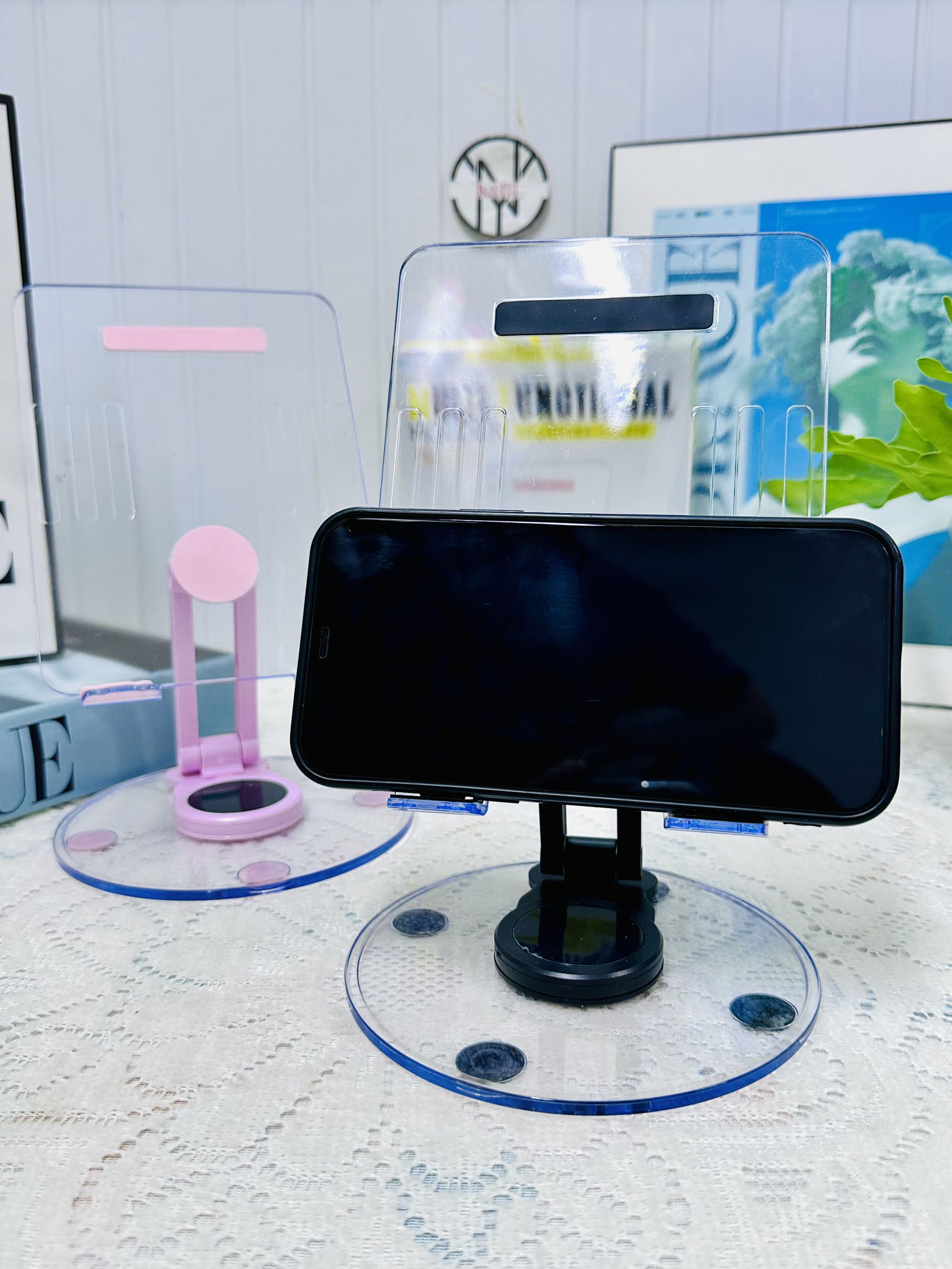 Giá đỡ máy tính bảng S119 trong suốt 10,9 inch có thể điều chỉnh (2)