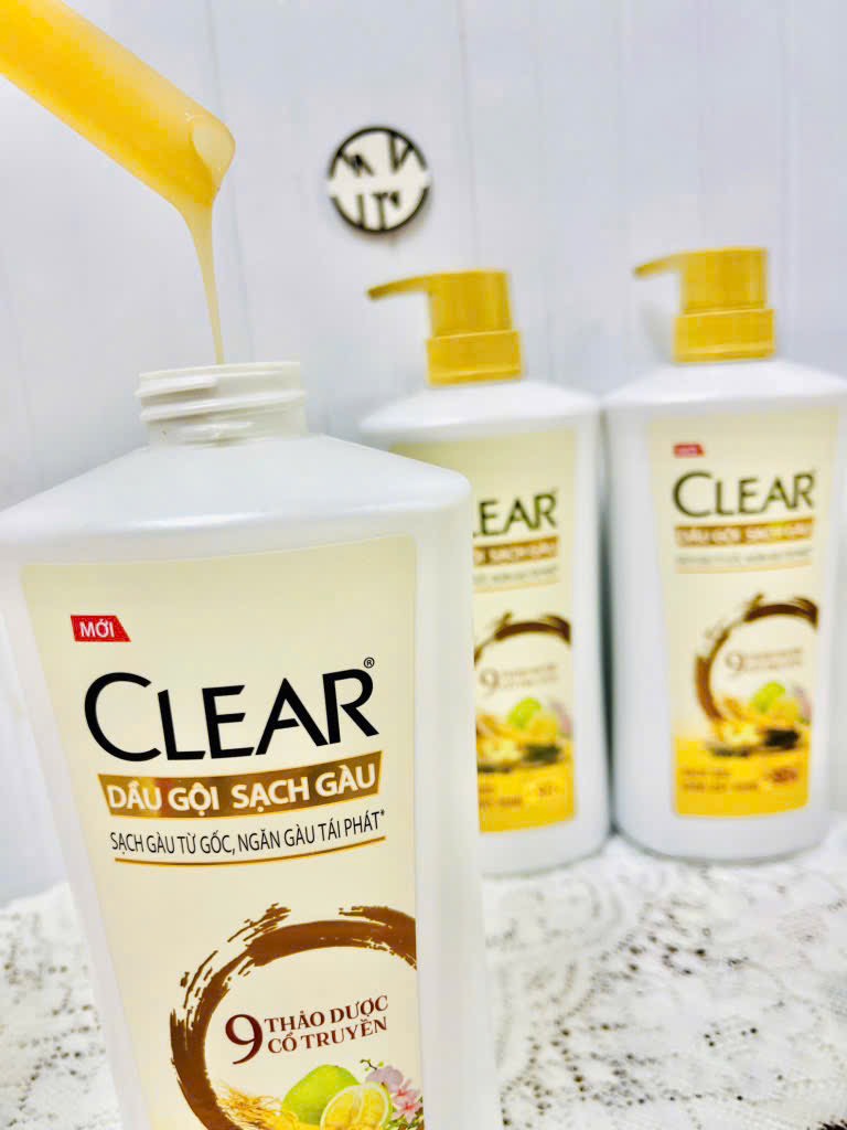 CHAI DẦU GỘI CLEAR THẢO MỘC CỔ TRUYỀN 630g CHÍNH HÃNG ( Ko áp dụng cho giảm 10%) (4)