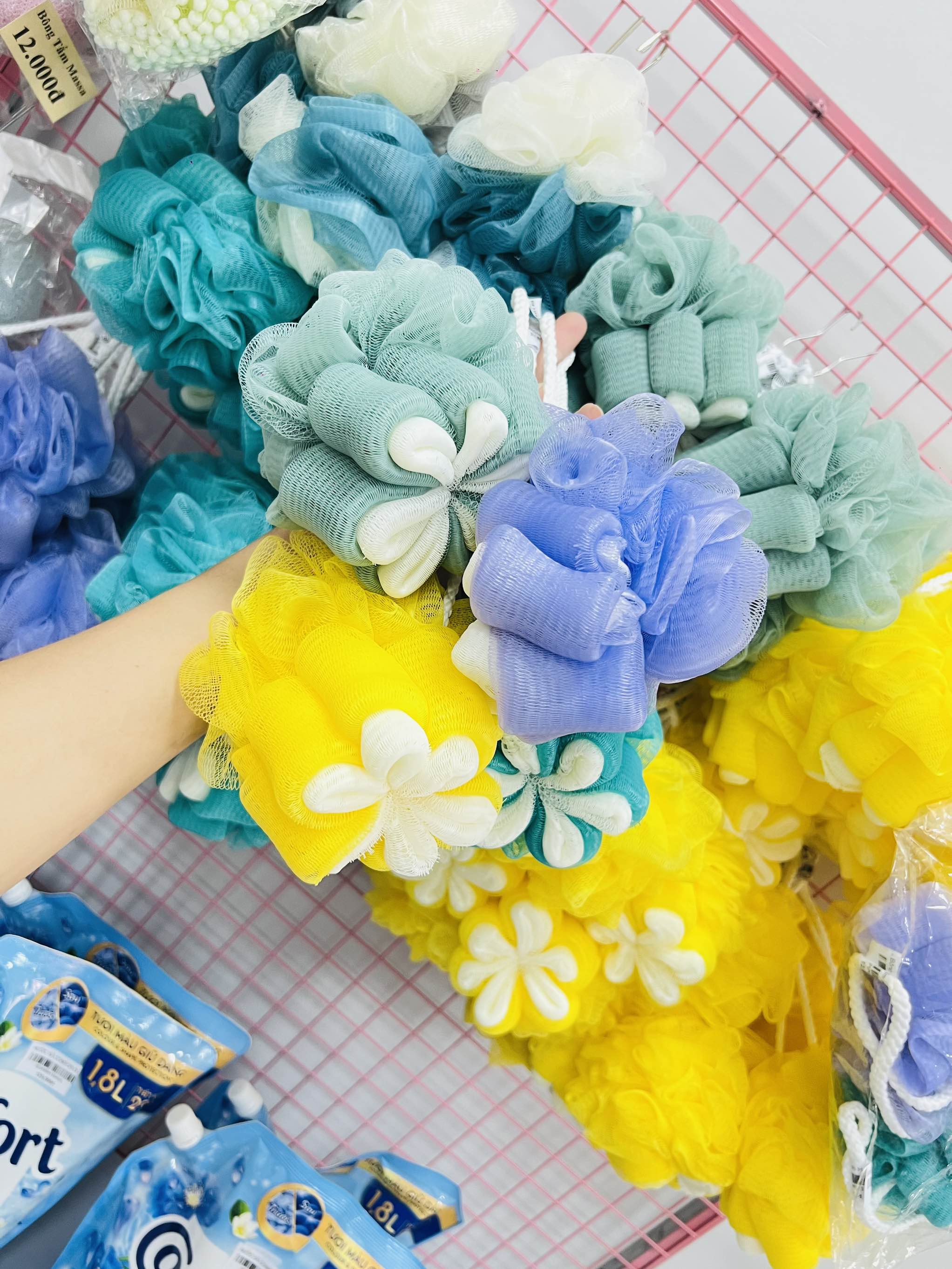 KM M2T1 Bông Tắm Hình Hoa Mềm Mại (2)