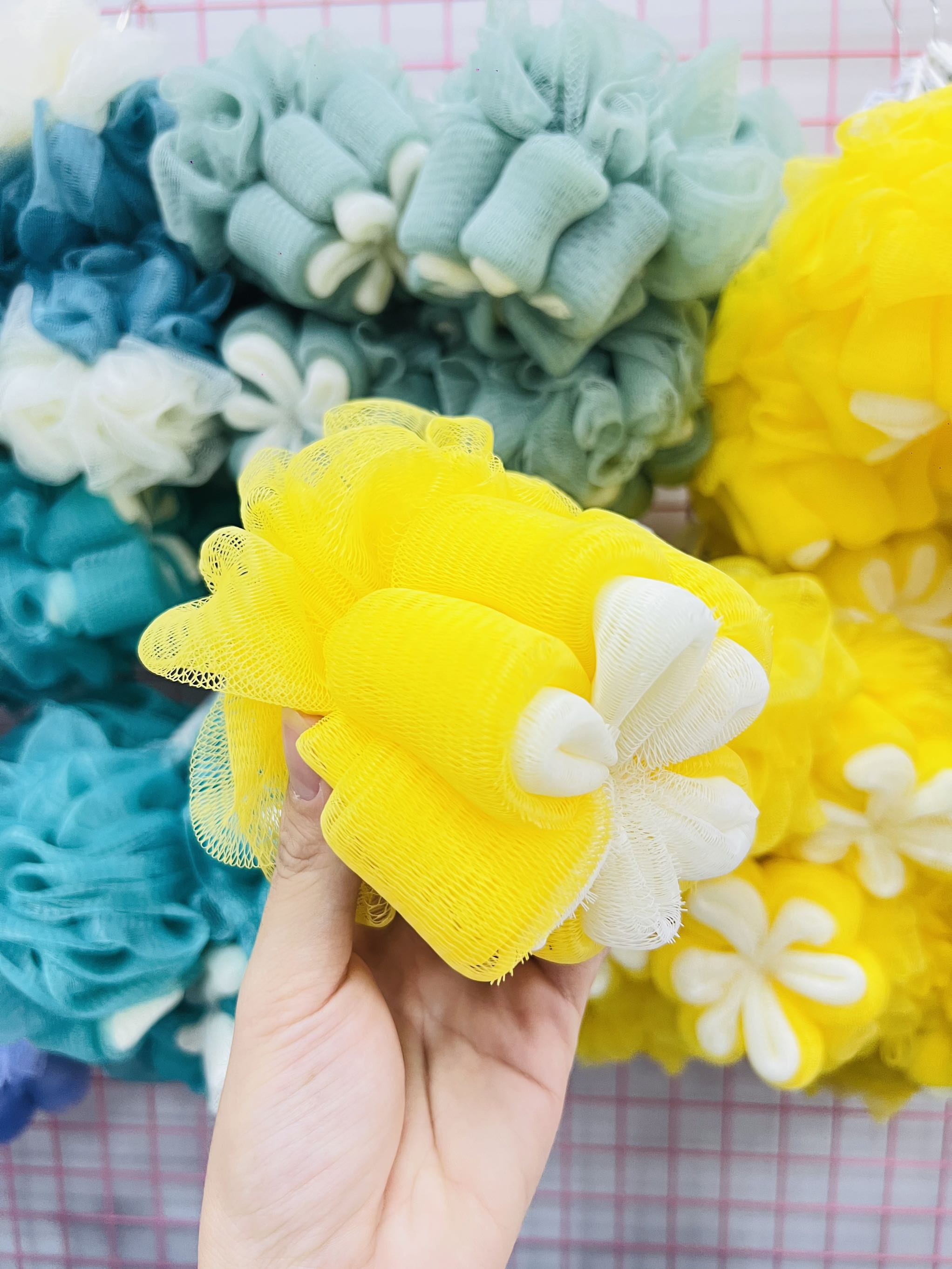 KM M2T1 Bông Tắm Hình Hoa Mềm Mại (2)