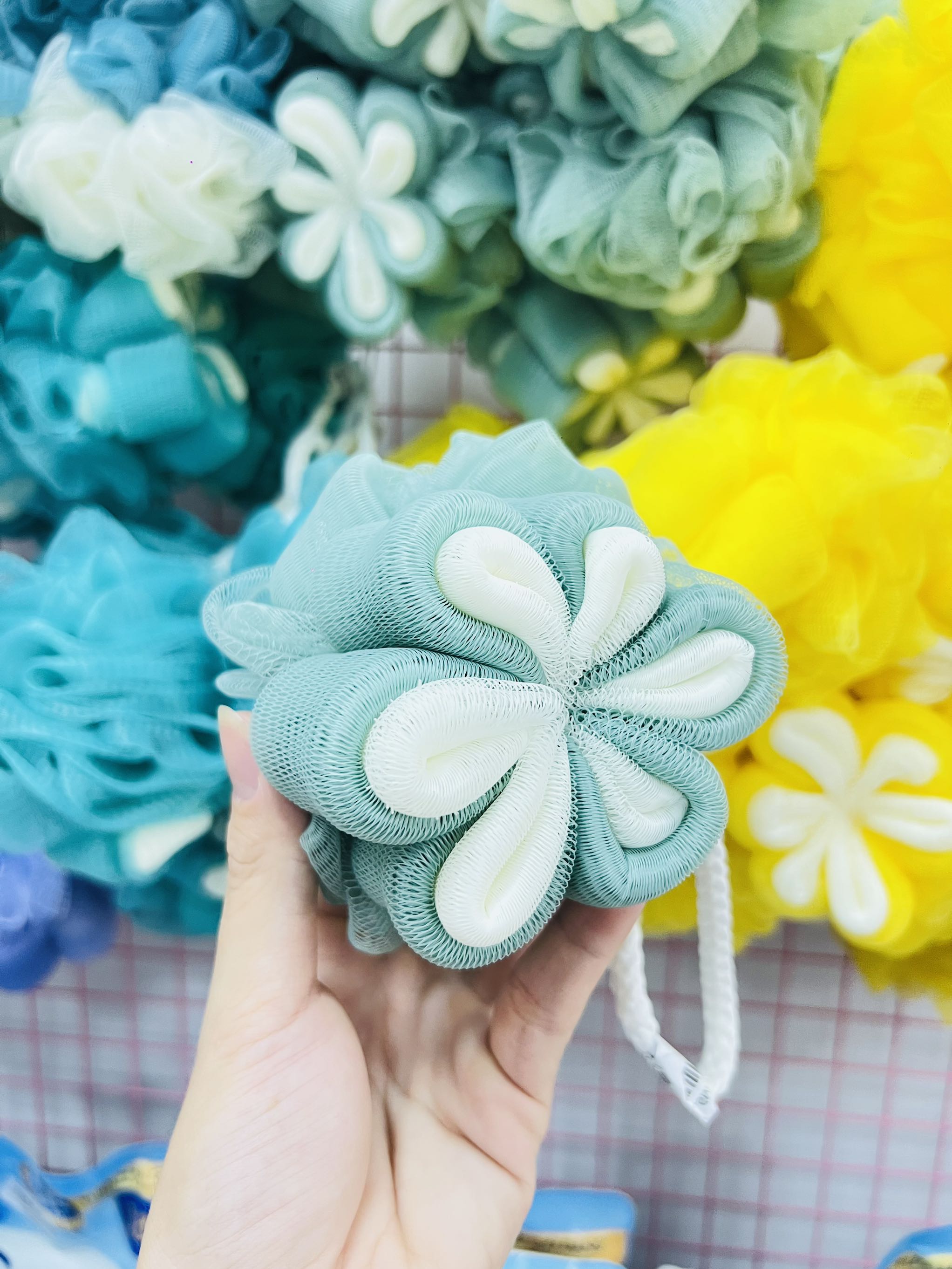 KM M2T1 Bông Tắm Hình Hoa Mềm Mại (2)