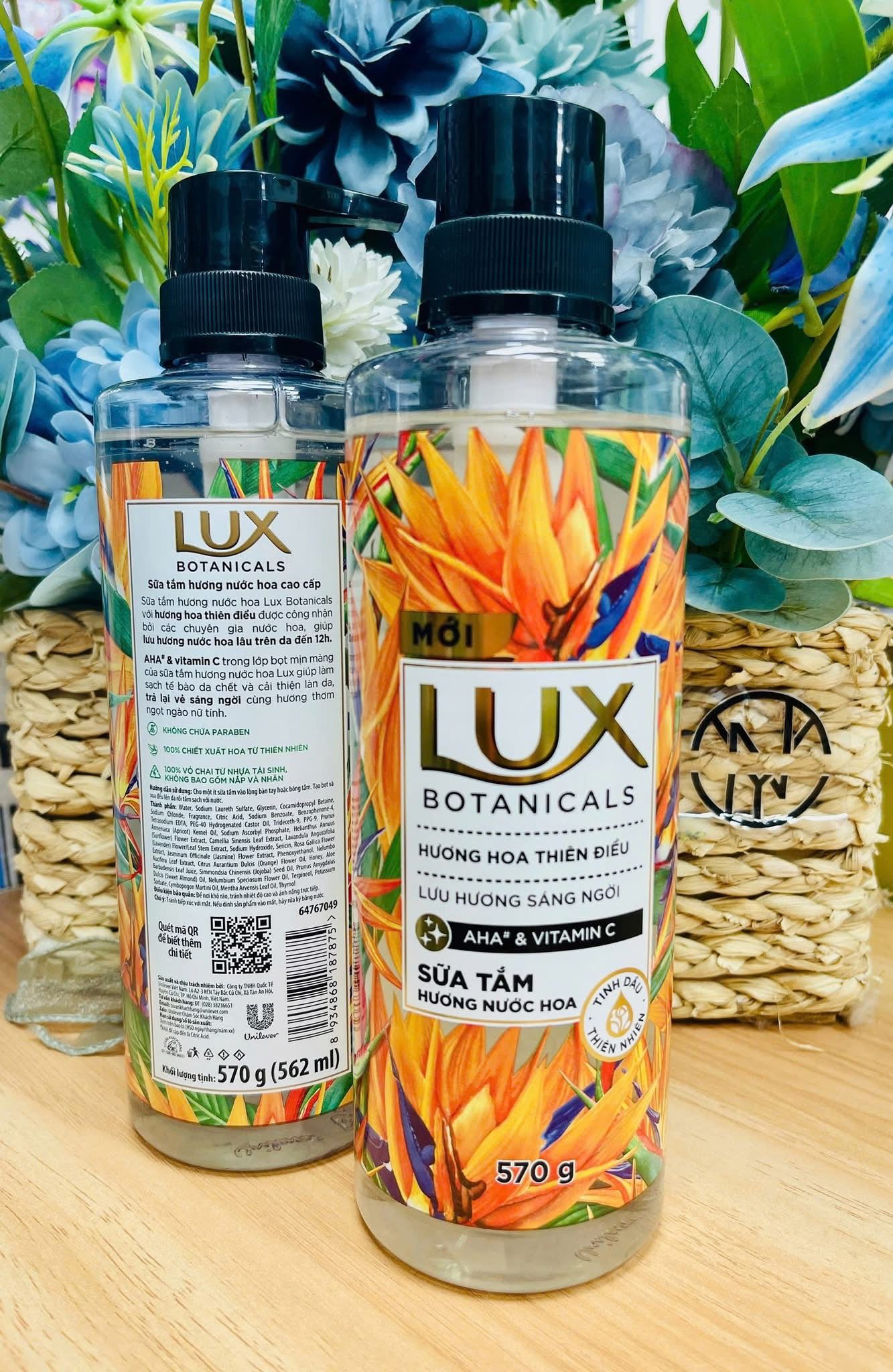 SỮA TẮM LUX HOA THIÊN ĐIỂU 570g (Ko áp dụng giảm 10%)
