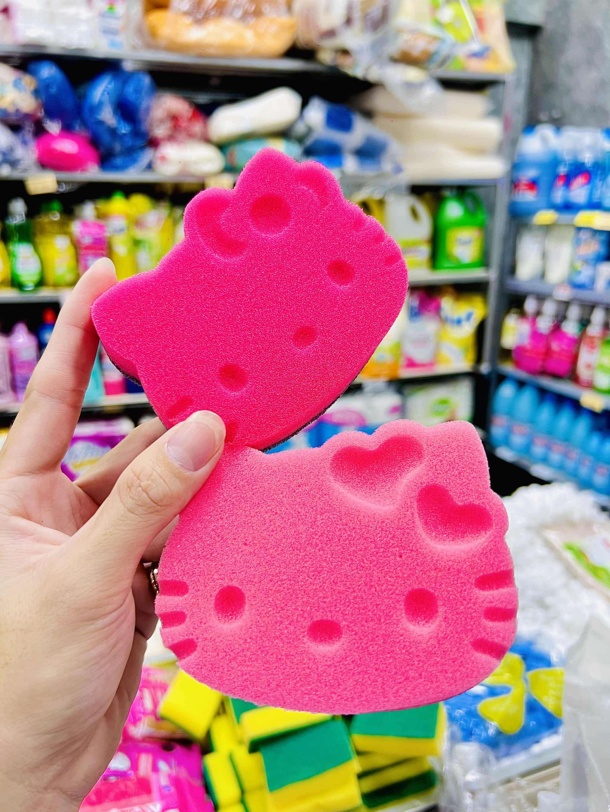 CƯỚC RỬA CHÉN HELLO KITTY ĐÓNG BỌC ĐẸP (1)