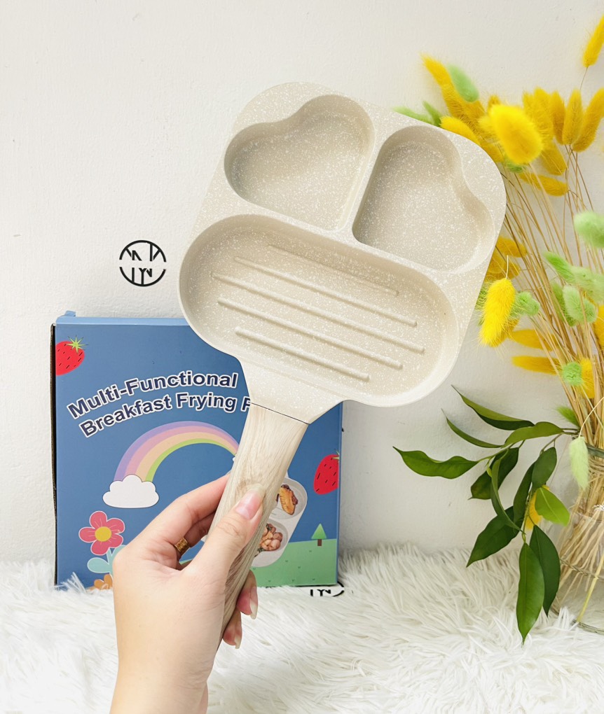 CHẢO CHỐNG DÍNH 3 NGĂN XỊN (14) '