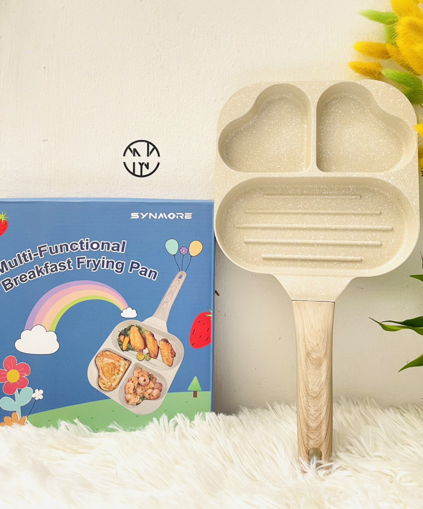 CHẢO CHỐNG DÍNH 3 NGĂN XỊN (14) '