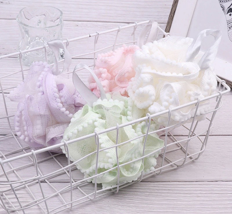 Bông Tắm Lưới Size To 14cm Tạo Bọt Siêu Đỉnh (1)