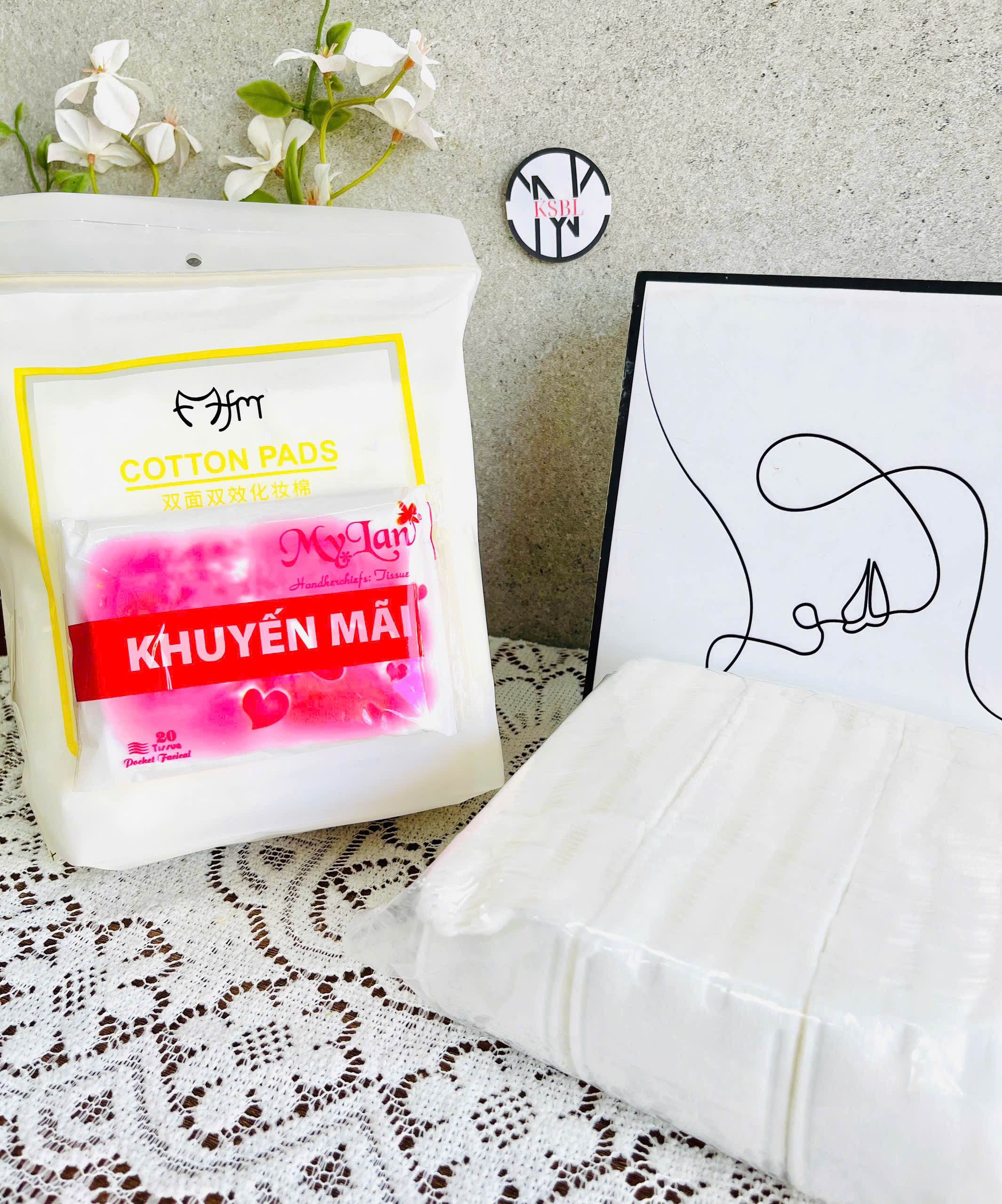 KM🎁Bông Tẩy Trang 222 Miếng (2) '