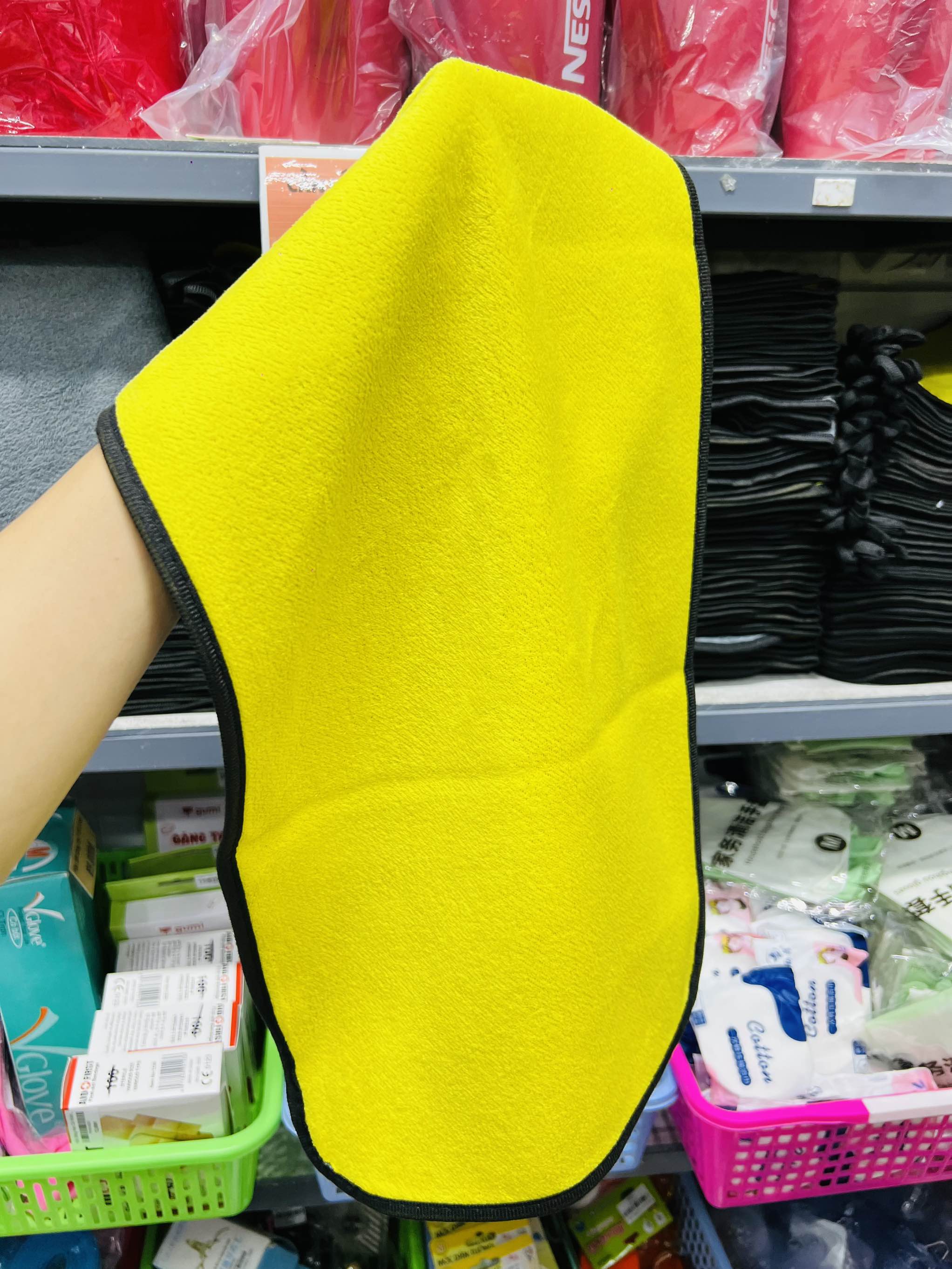 KM Khăn Lau Chùi Xe Siêu Thấm Nước Size LỚN Đại 30x60cm Dầy (1) '