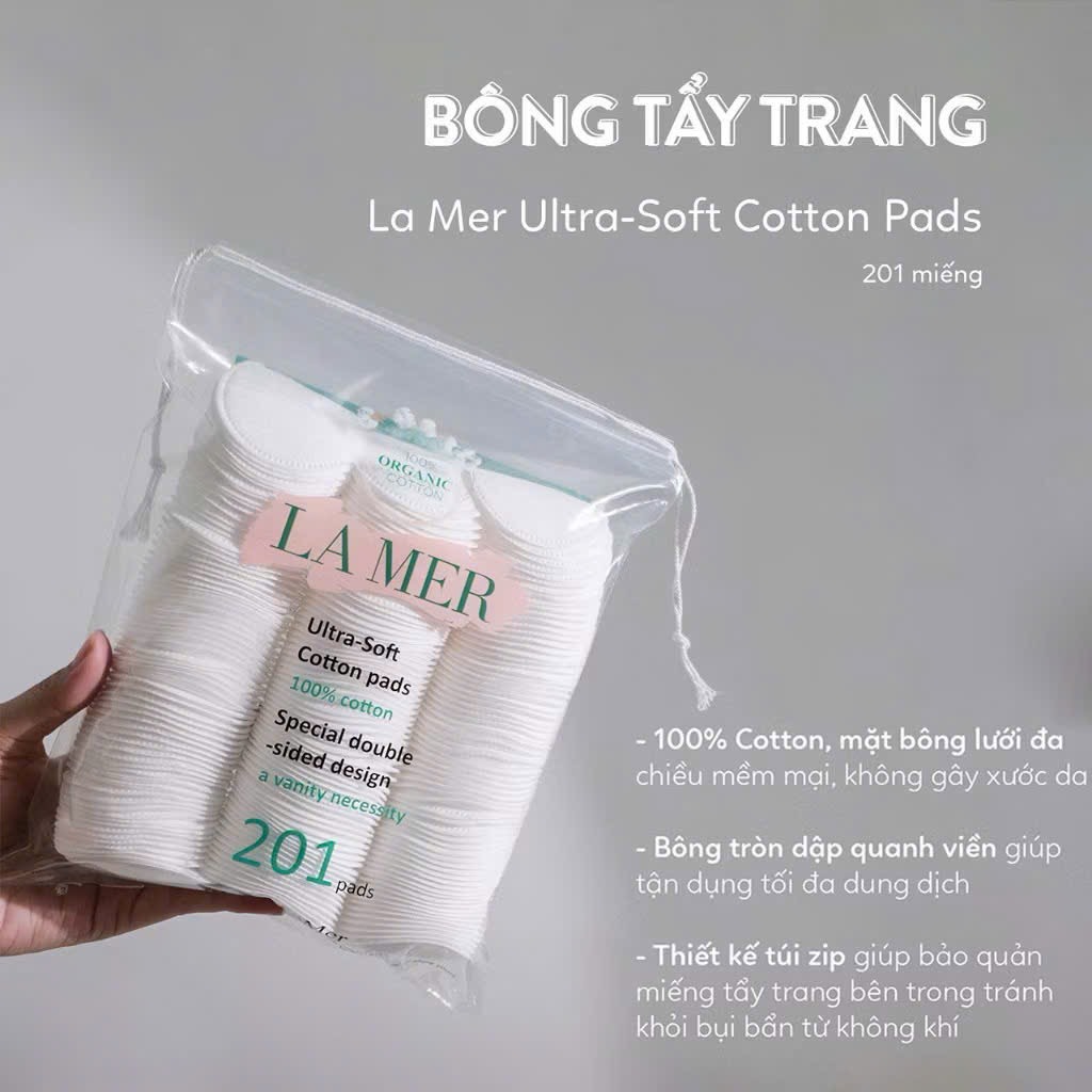 BỊCH BÔNG TẨY TRANG LAMES 201 MIẾNG (2)