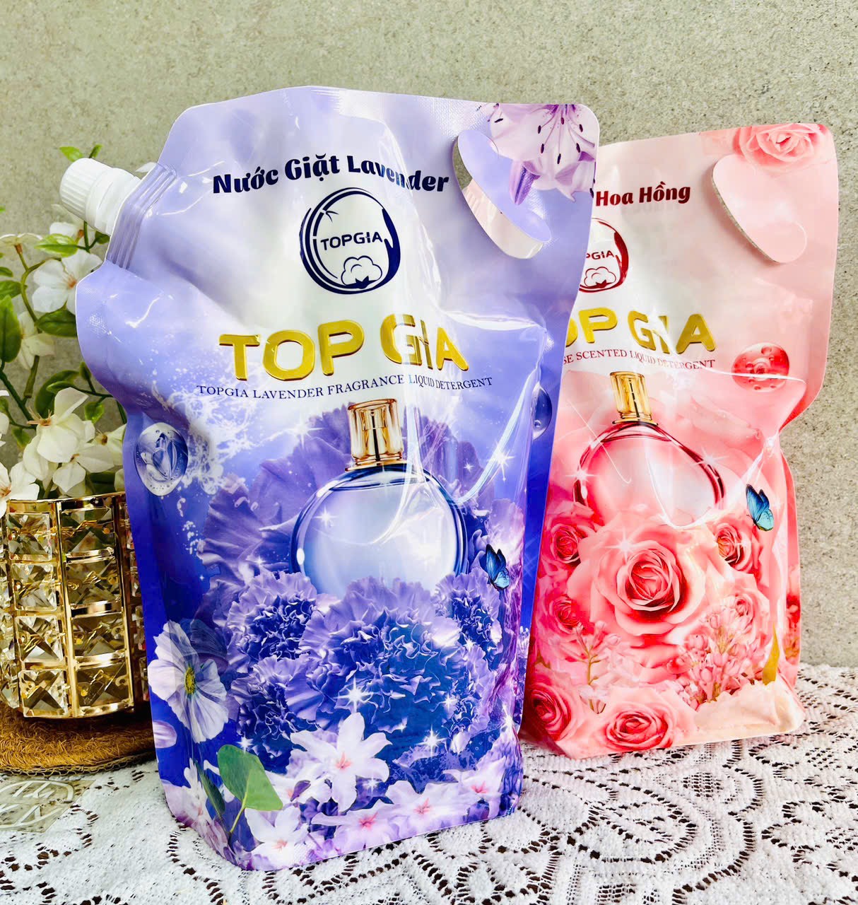 TÚI NƯỚC GIẶT XẢ TOPGIA LỚN 2L CHÍNH HÃNG (2)