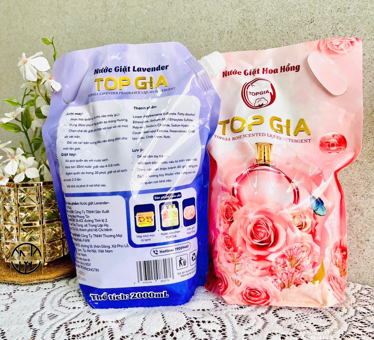 TÚI NƯỚC GIẶT XẢ TOPGIA LỚN 2L CHÍNH HÃNG (2)