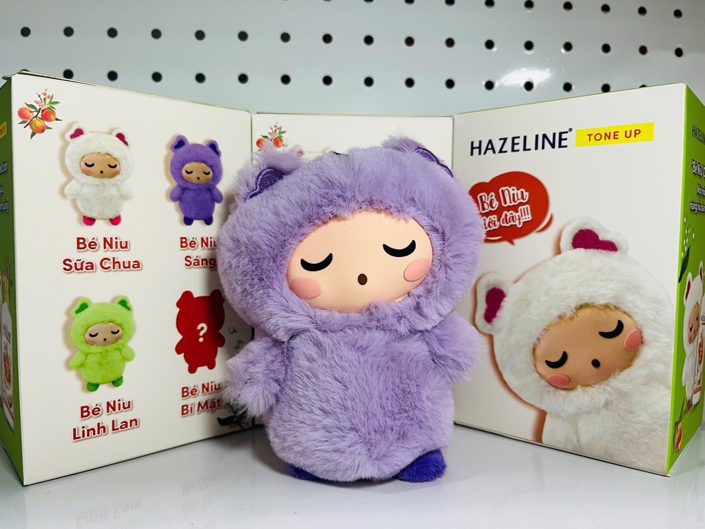 Hộp Đồ Chơi Túi Mù Nhồi Bông Bé Niu