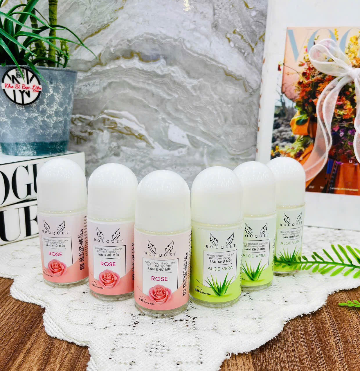 Lăn Nách Khử Mùi Trắng Da Cho Nữ Chính Hãng BouQuet (3)