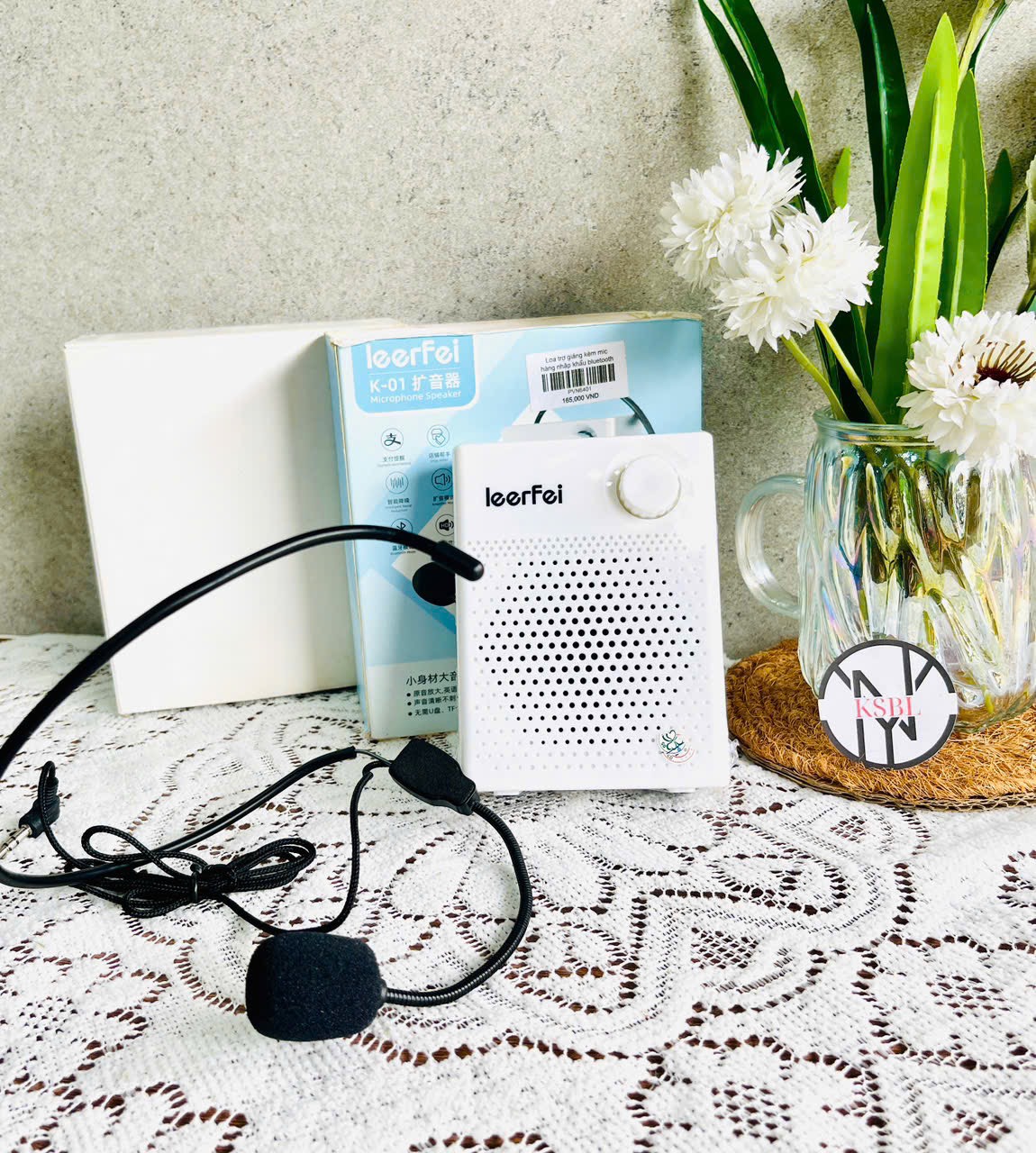 Loa trợ giảng kèm mic hàng nhập khẩu bluetooth