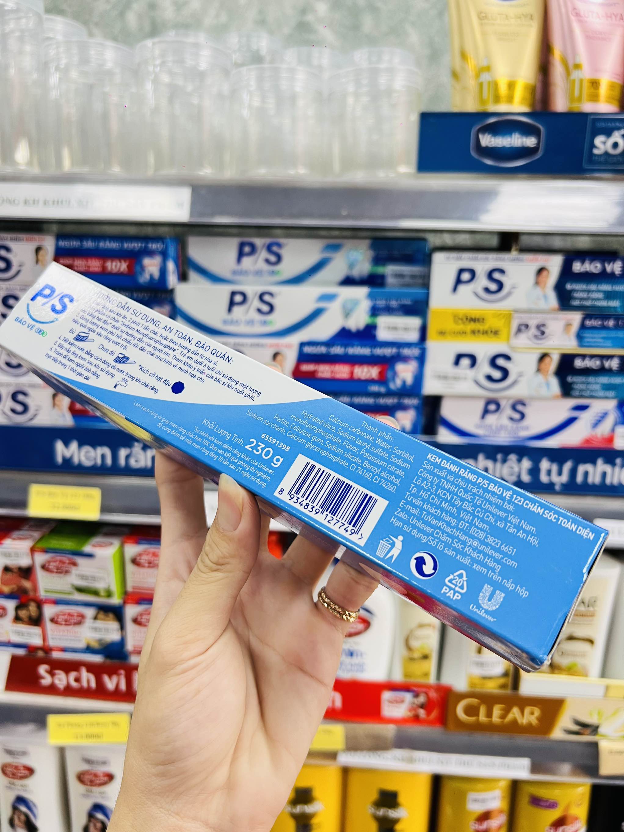 KEM ĐÁNH RĂNG P/S 230g 123