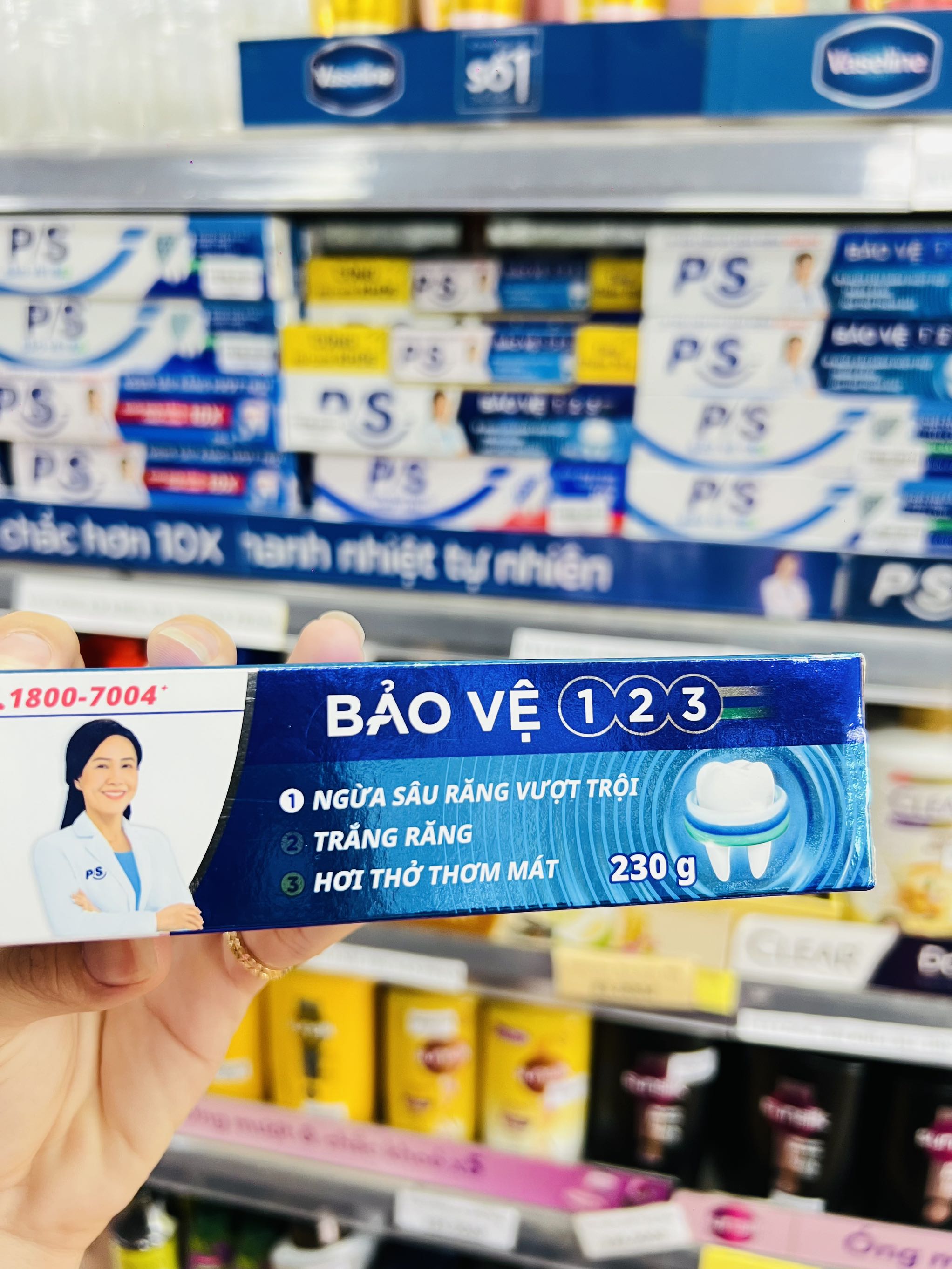 KEM ĐÁNH RĂNG P/S 230g 123