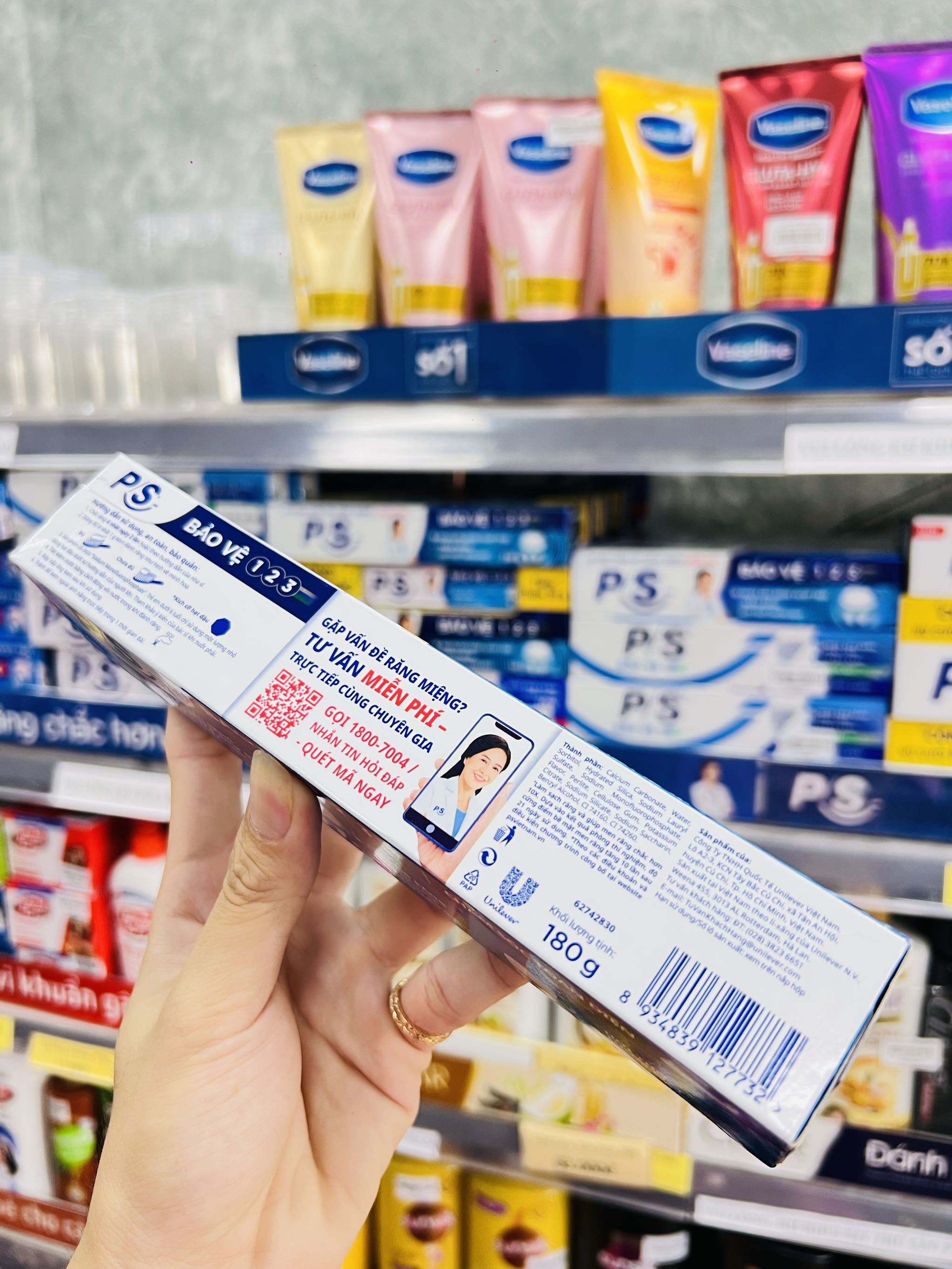 "KEM ĐÁNH RĂNG P/S BẢO VỆ 123 180g CHÍNH HÃNG( KO ÁP DỤNG CT GIẢM 10% CỦA TTĐ) (1) '