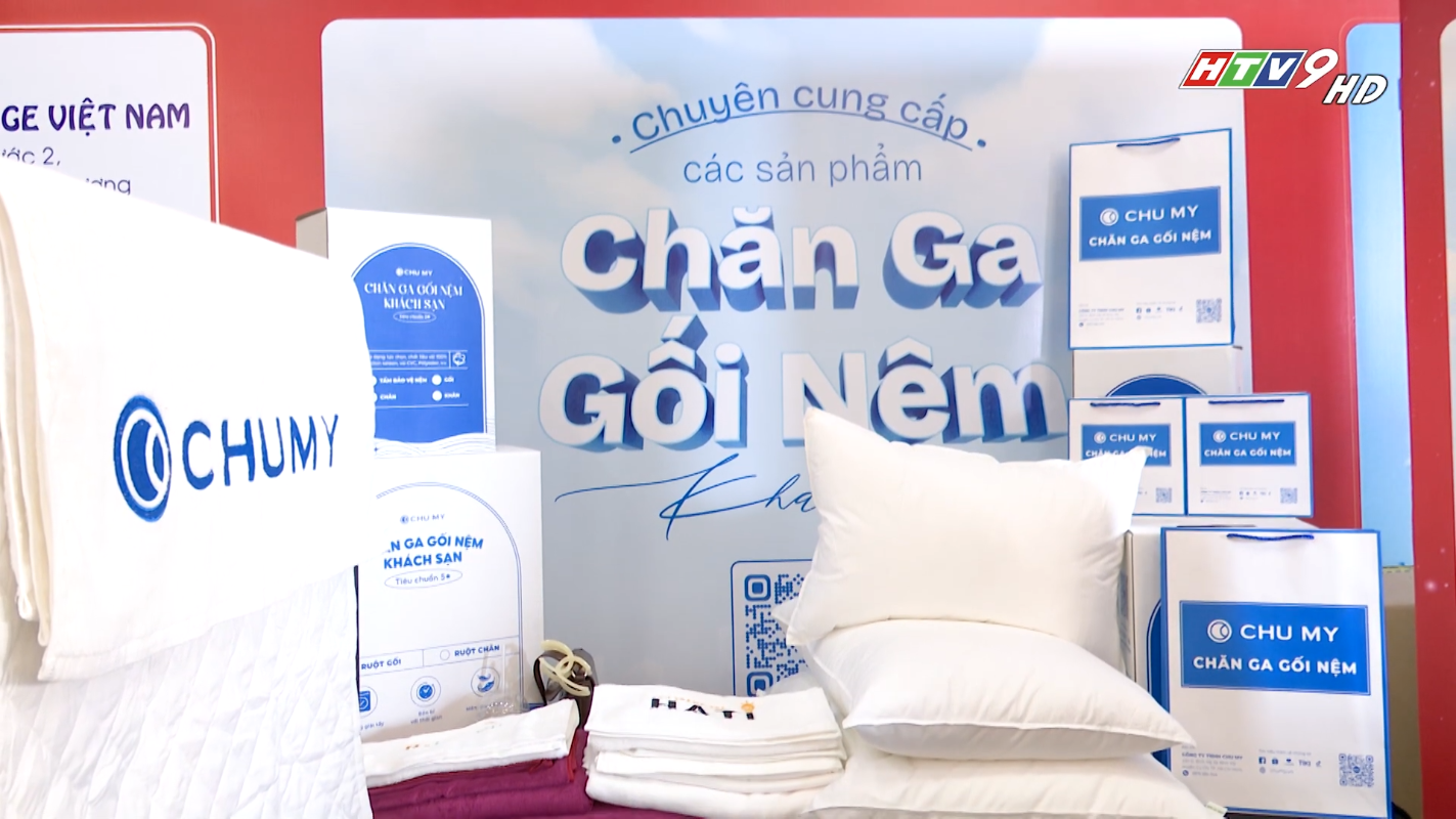 CHU MY trên HTV9: Giới thiệu sản phẩm chăn ga gối – Nhịp Sống Kinh Doanh (28/05/2024)