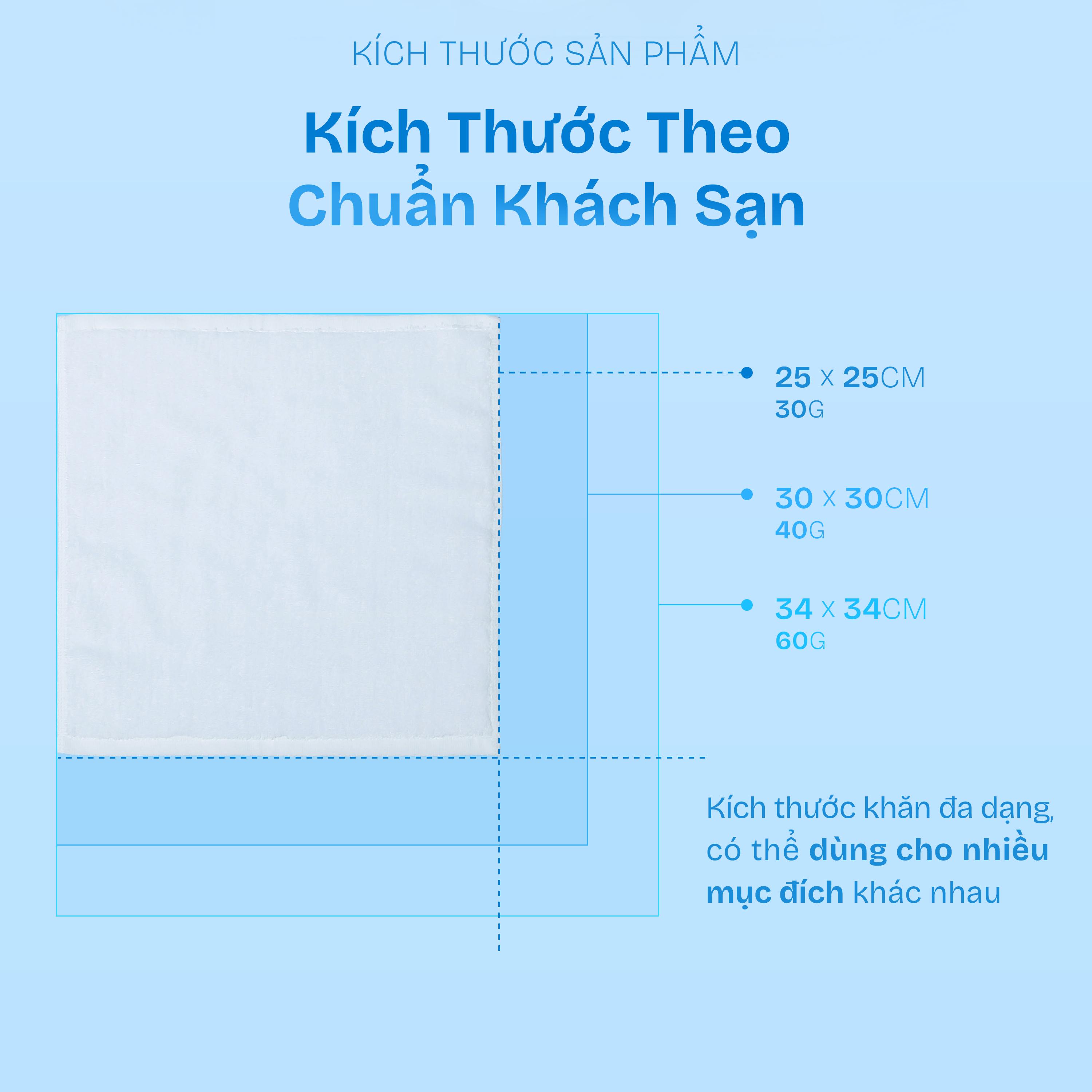 Khăn Mặt Cotton 100% Khách Sạn 5 Sao CHU MY - Hình ảnh 5