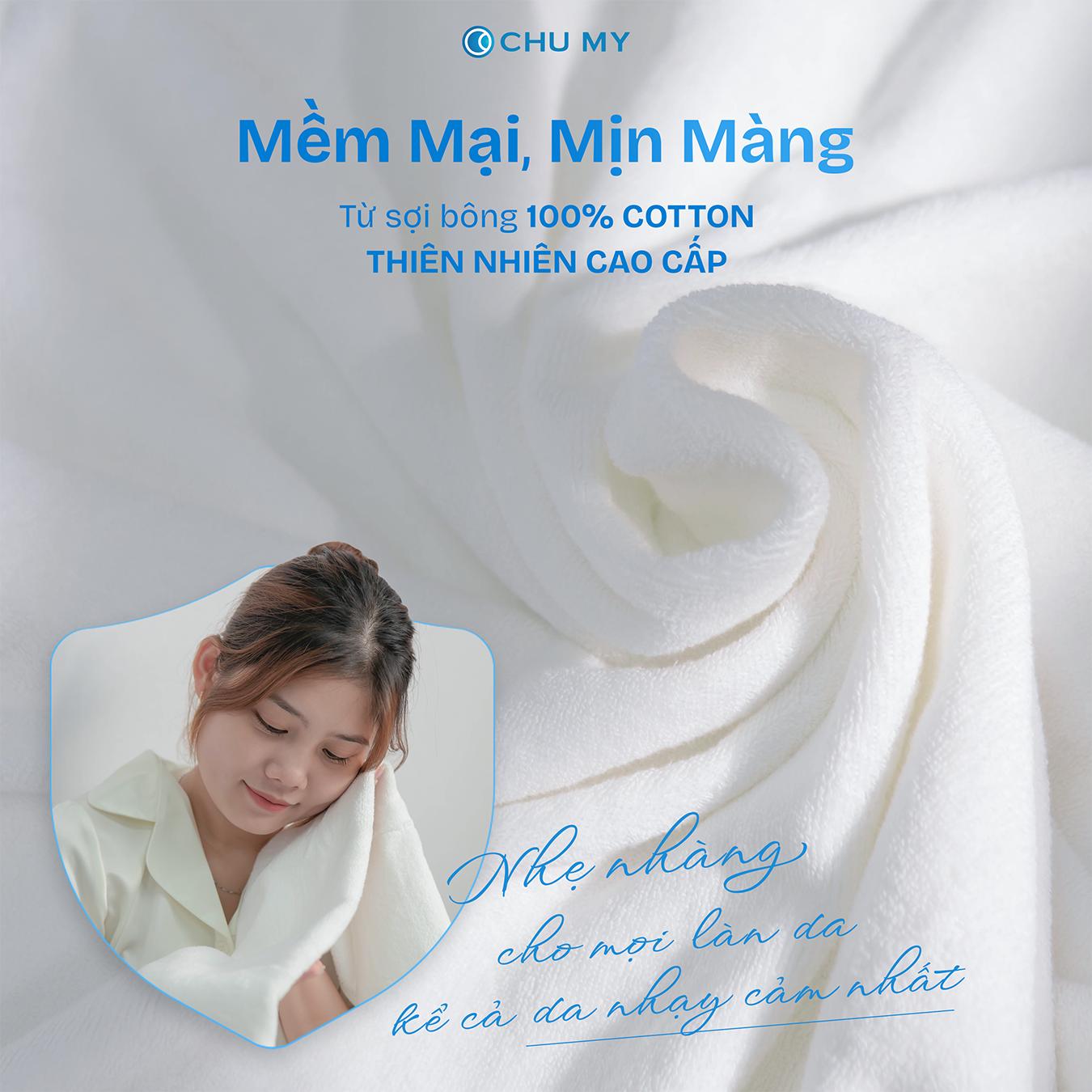 Khăn Mặt Khách Sạn 5 Sao 34x70cm Cotton 100% - Hình ảnh 3