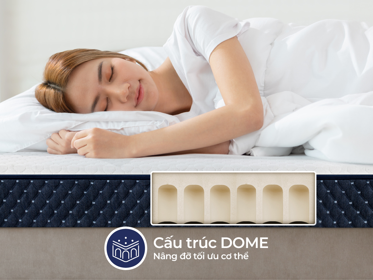 Nệm cao su Liên Á L’ADOME COOL - Hình ảnh 4