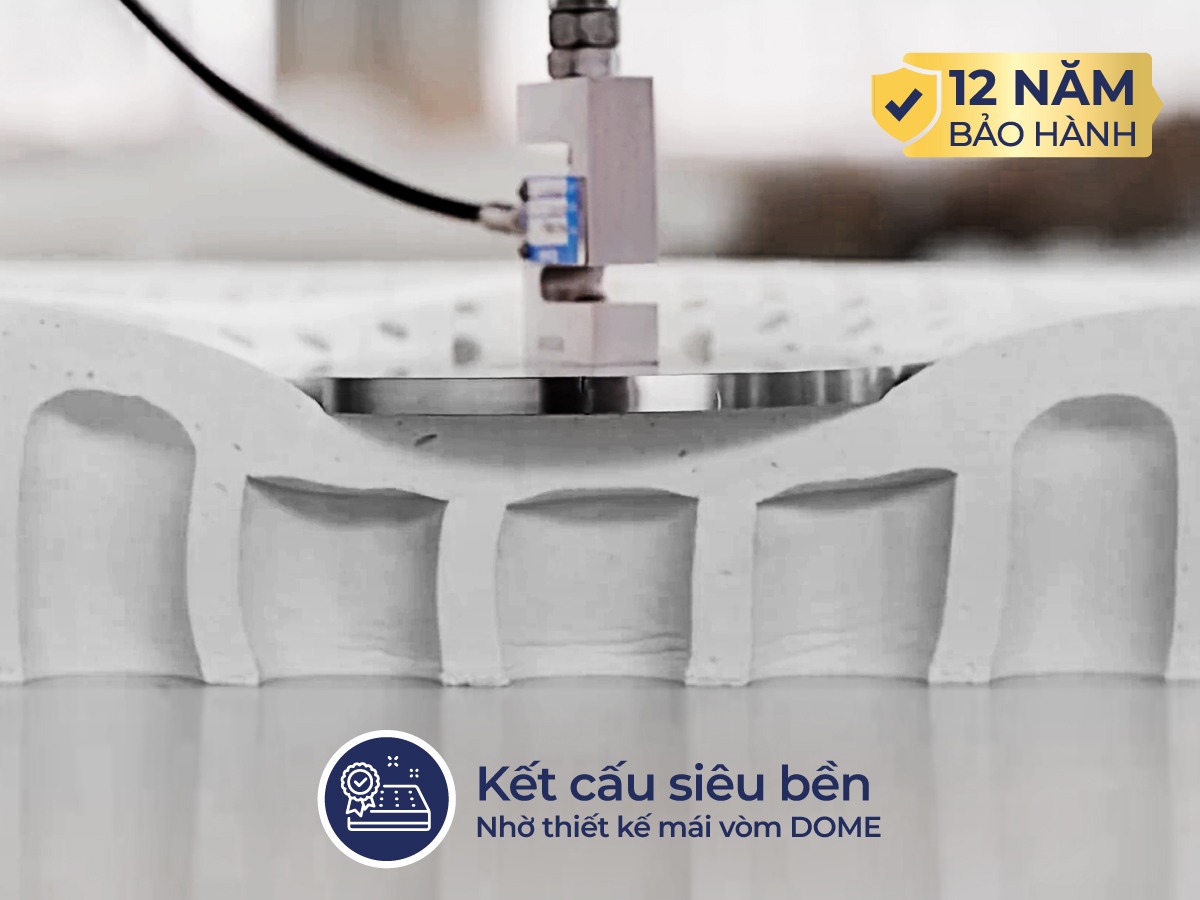 Nệm cao su Liên Á L'ADOME GREY - Hình ảnh 2