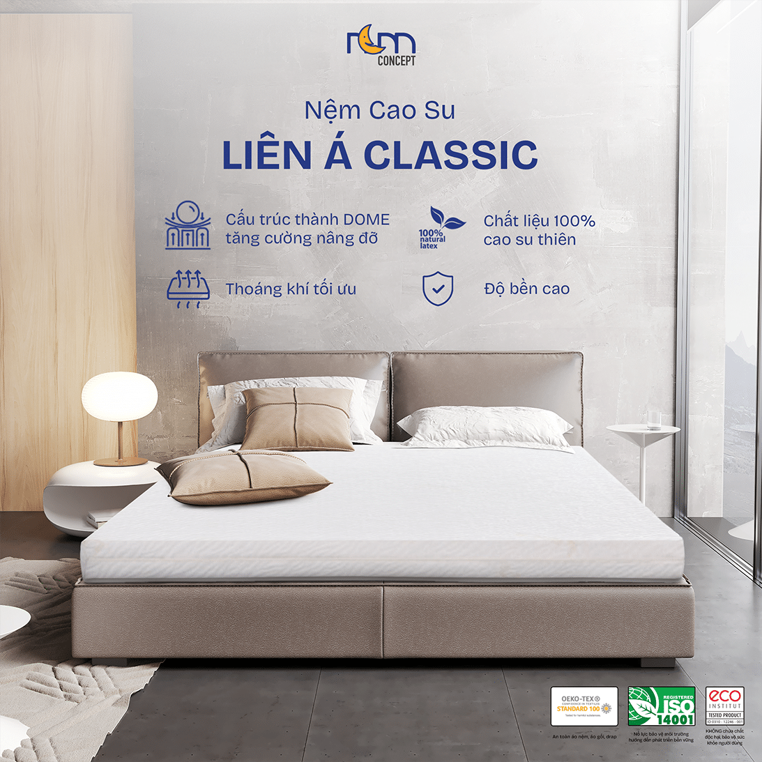 Nệm cao su Liên Á Classic - Hình ảnh 4